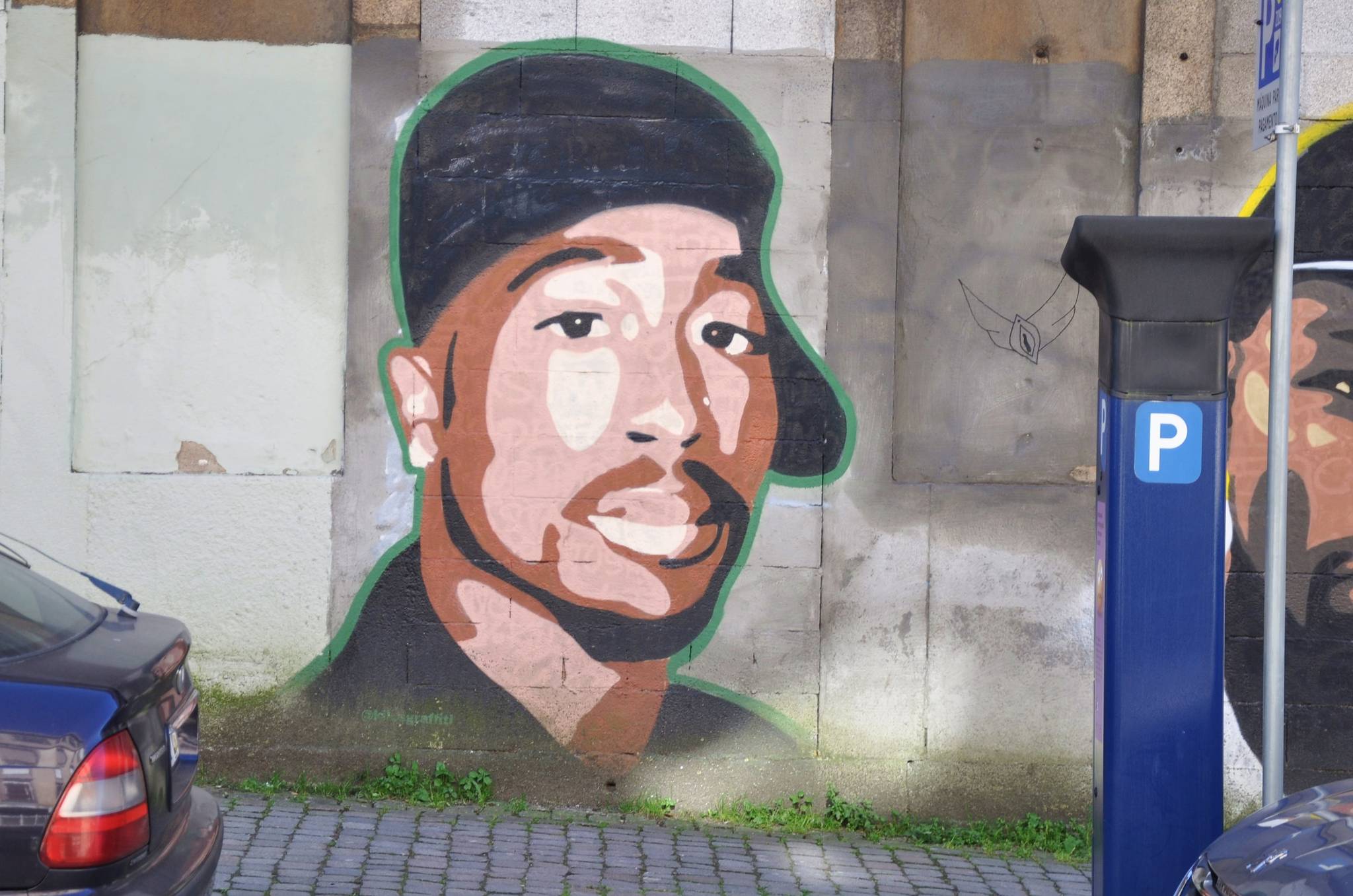 Kilos graffiti&mdash;2 pac