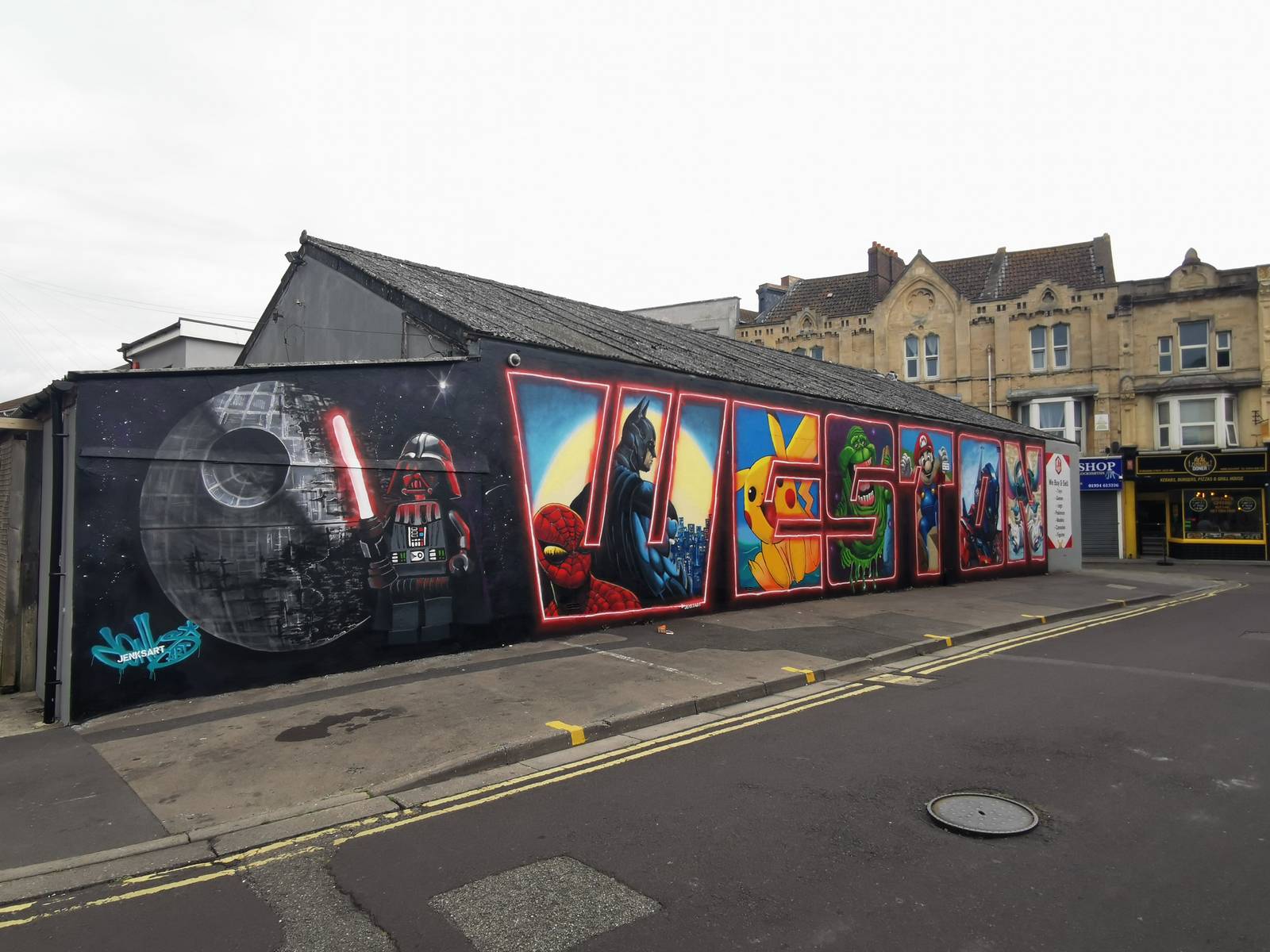 Jenks Art —Weston Mural