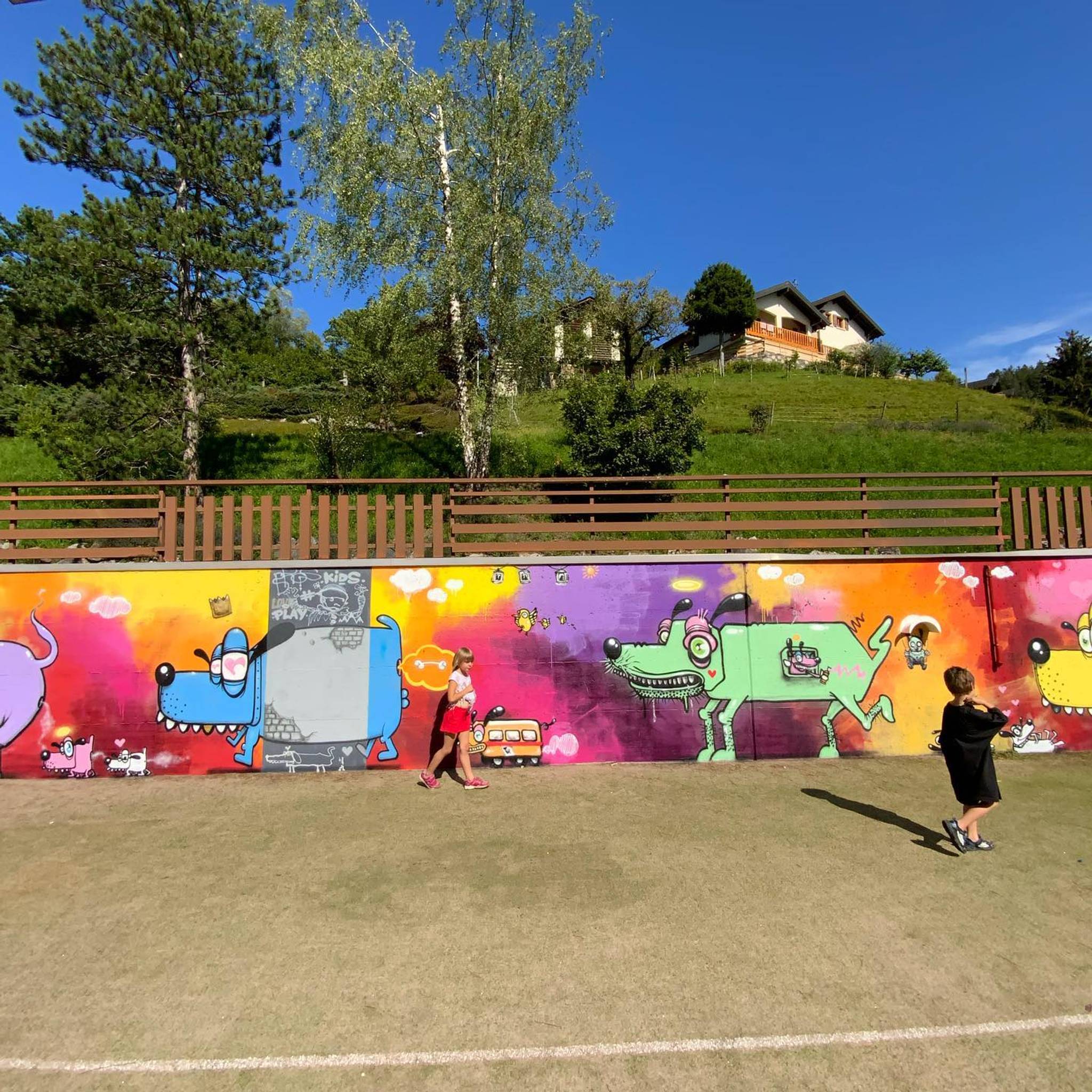 One Truth&mdash;Children makes the world colorful, Crans Montana 2021