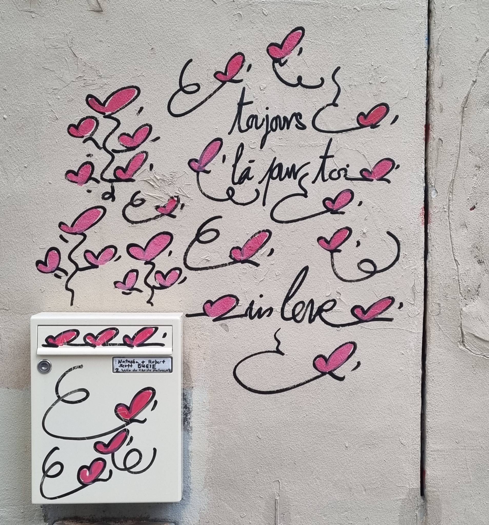 Inlovestreetart&mdash;Toujours là pour toi