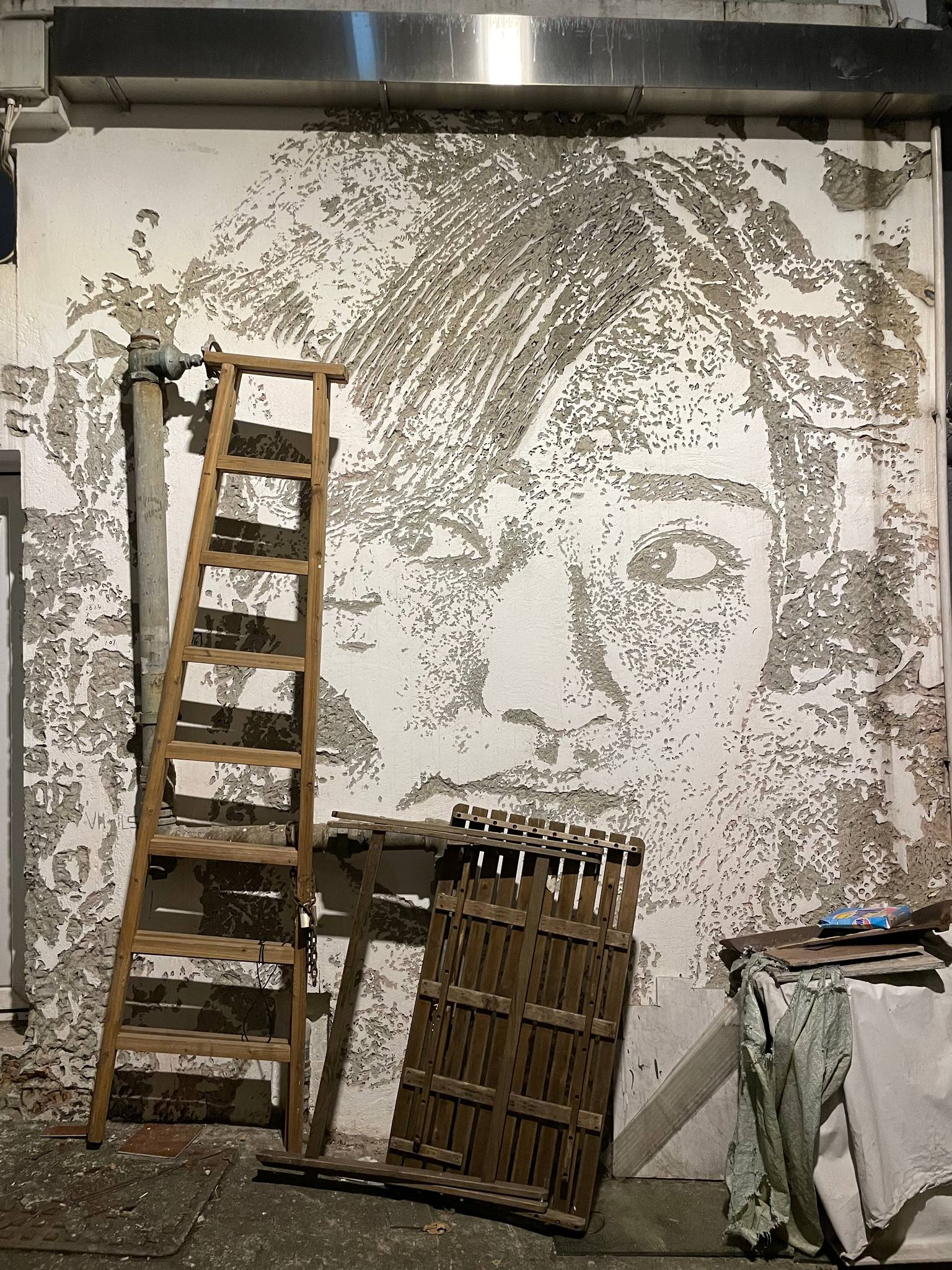 Vhils&mdash;untitled