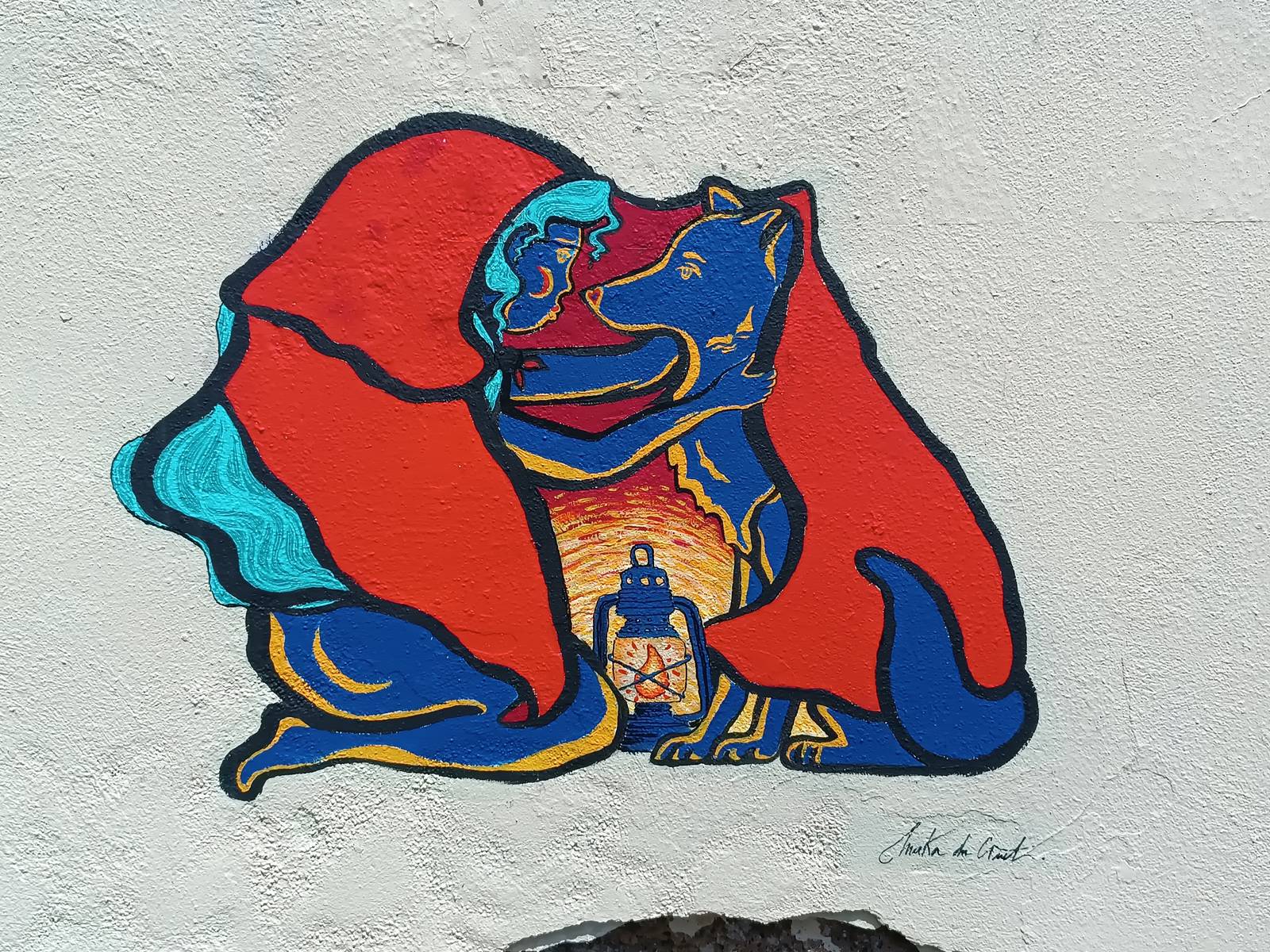 Maka du Guet—L'enfant et le Loup