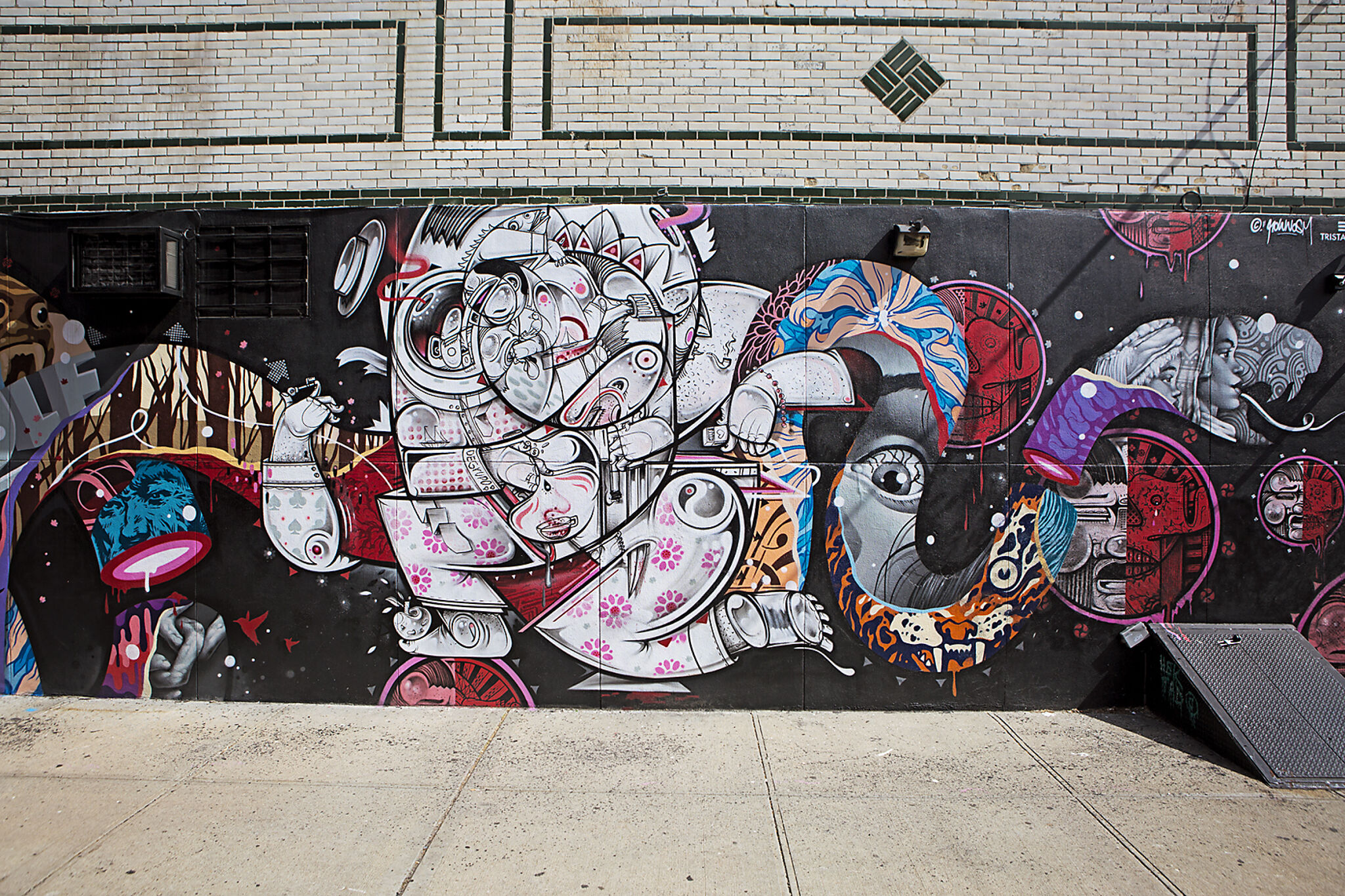 Tristan Eaton, How & Nosm&mdash;Four Horse Women