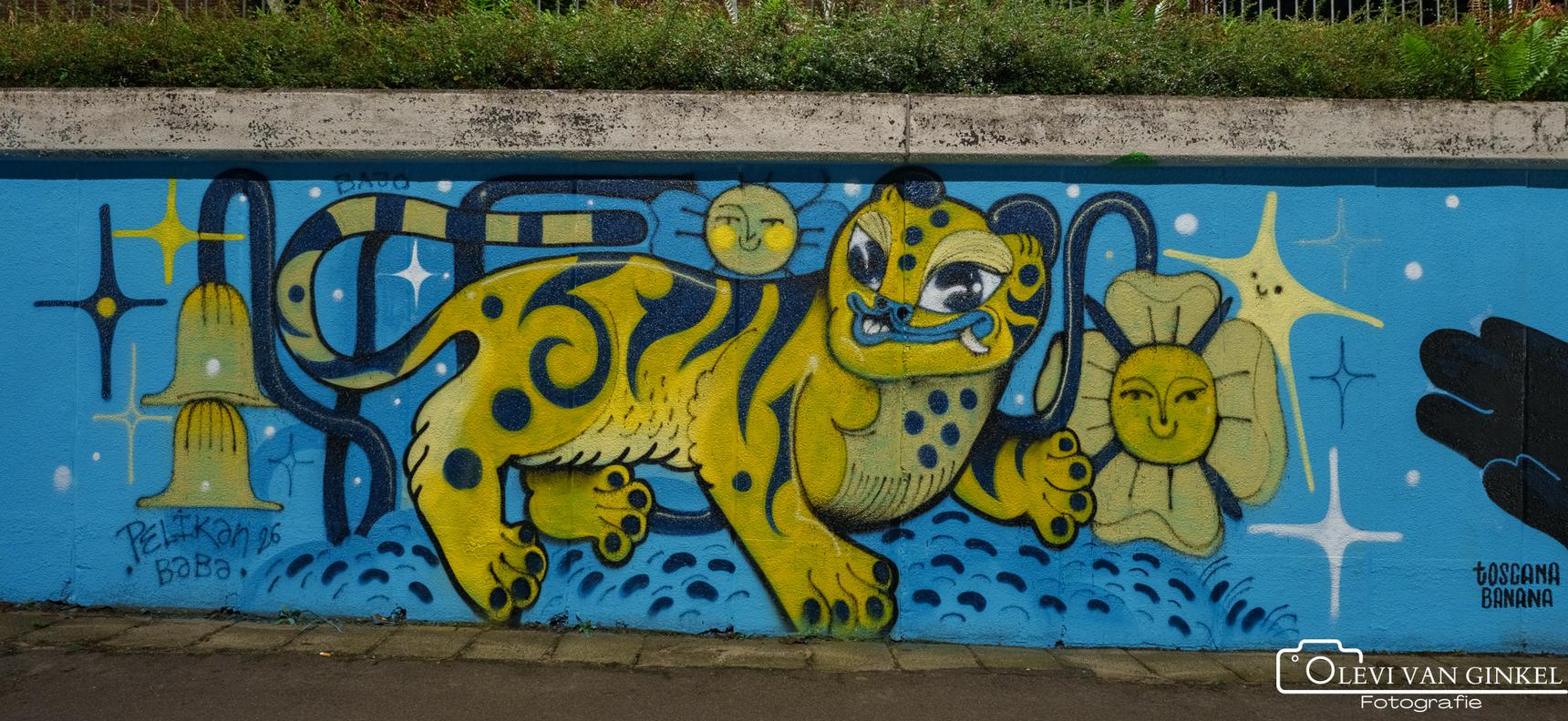 Zmaja, Marloes De Kiewit, Laxmi Manuela, Simian Switch, VAAF, Toscanabanana, Sokaris, Anouk Brand, Lucile Van Laecken, Rutger Termohlen, Sowet, Zark, Studio mutoni, Sasko, Kseniia Nel—Bospoorttunnel 'Wij eisen de nacht op'