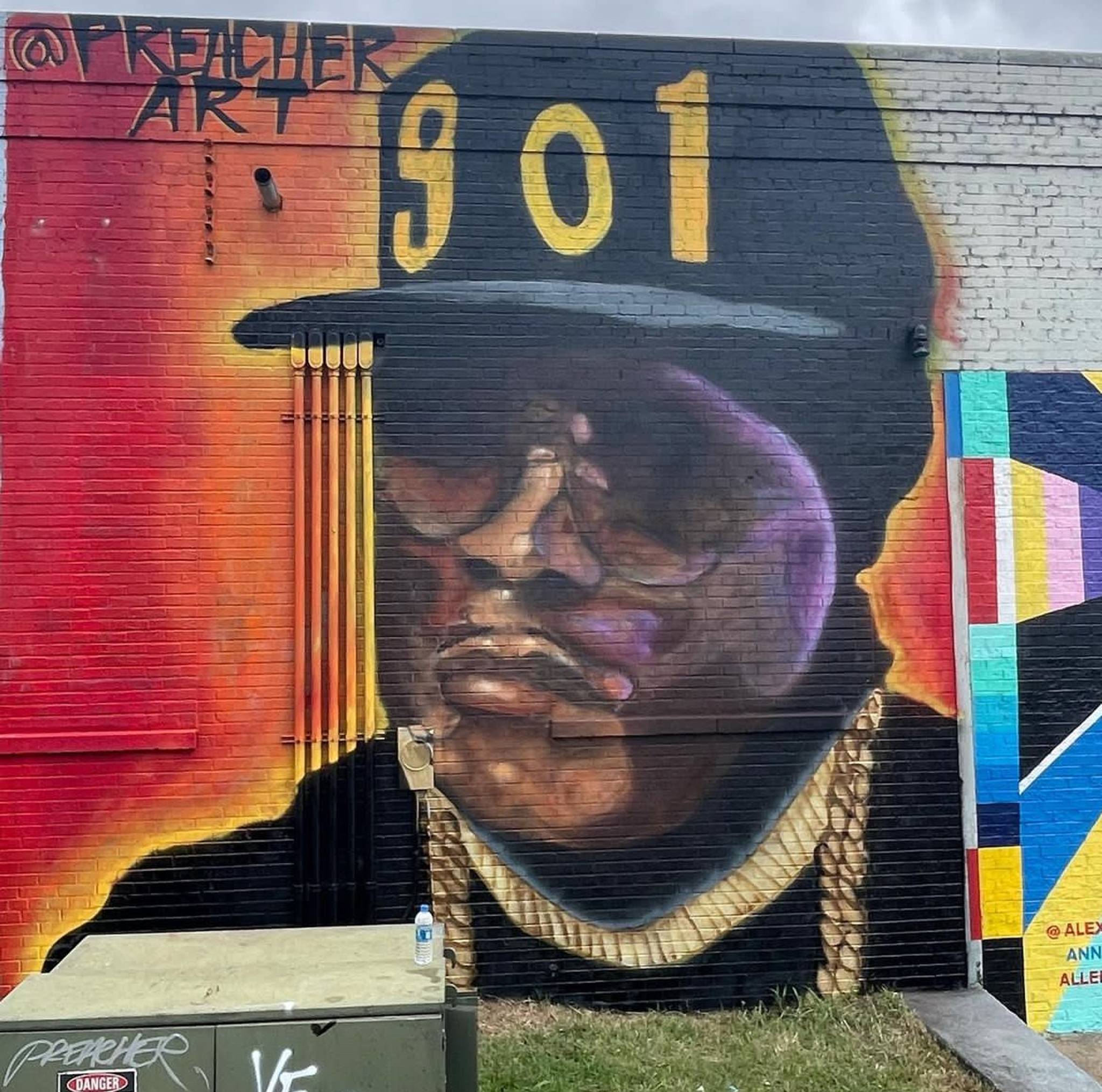 Preacher&mdash;AL KAPONE MURAL 