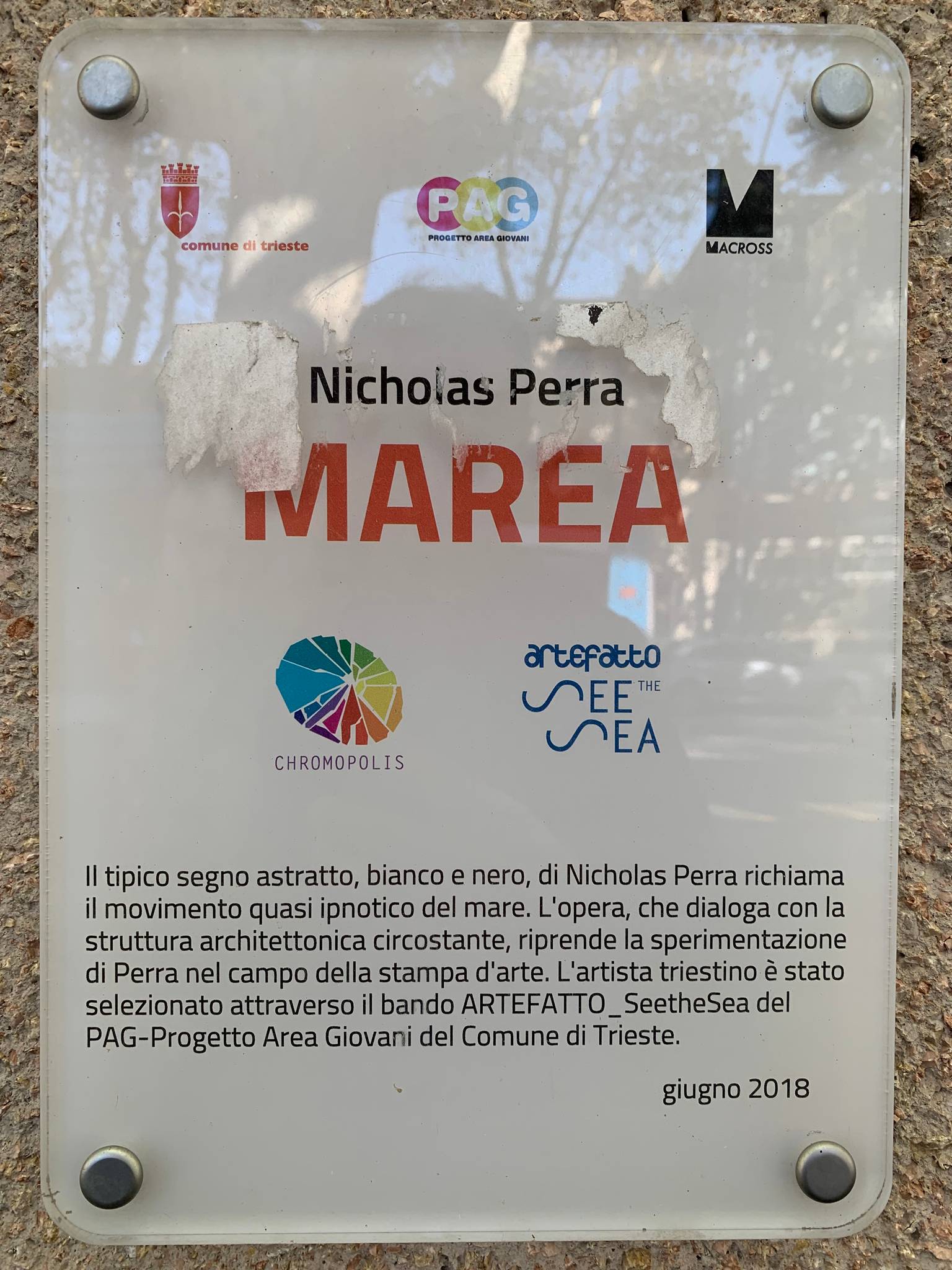 Nicholas Perra&mdash;Marea