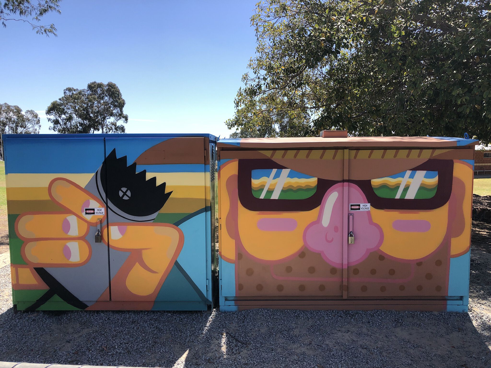 Australian Silo Art Trail, Darren Hutchens&mdash;Katanning Primary School