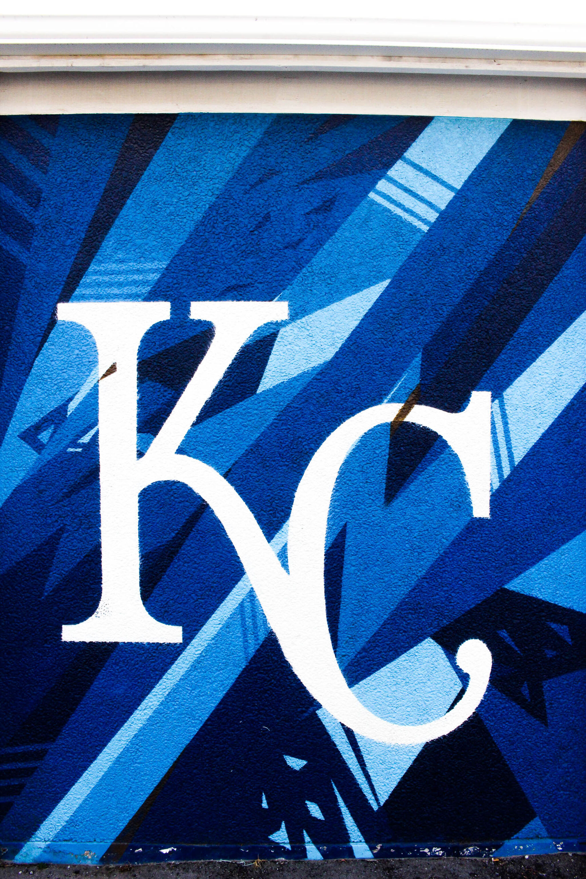 KC Royals Mini Mural by Sike Style - Street Art Cities