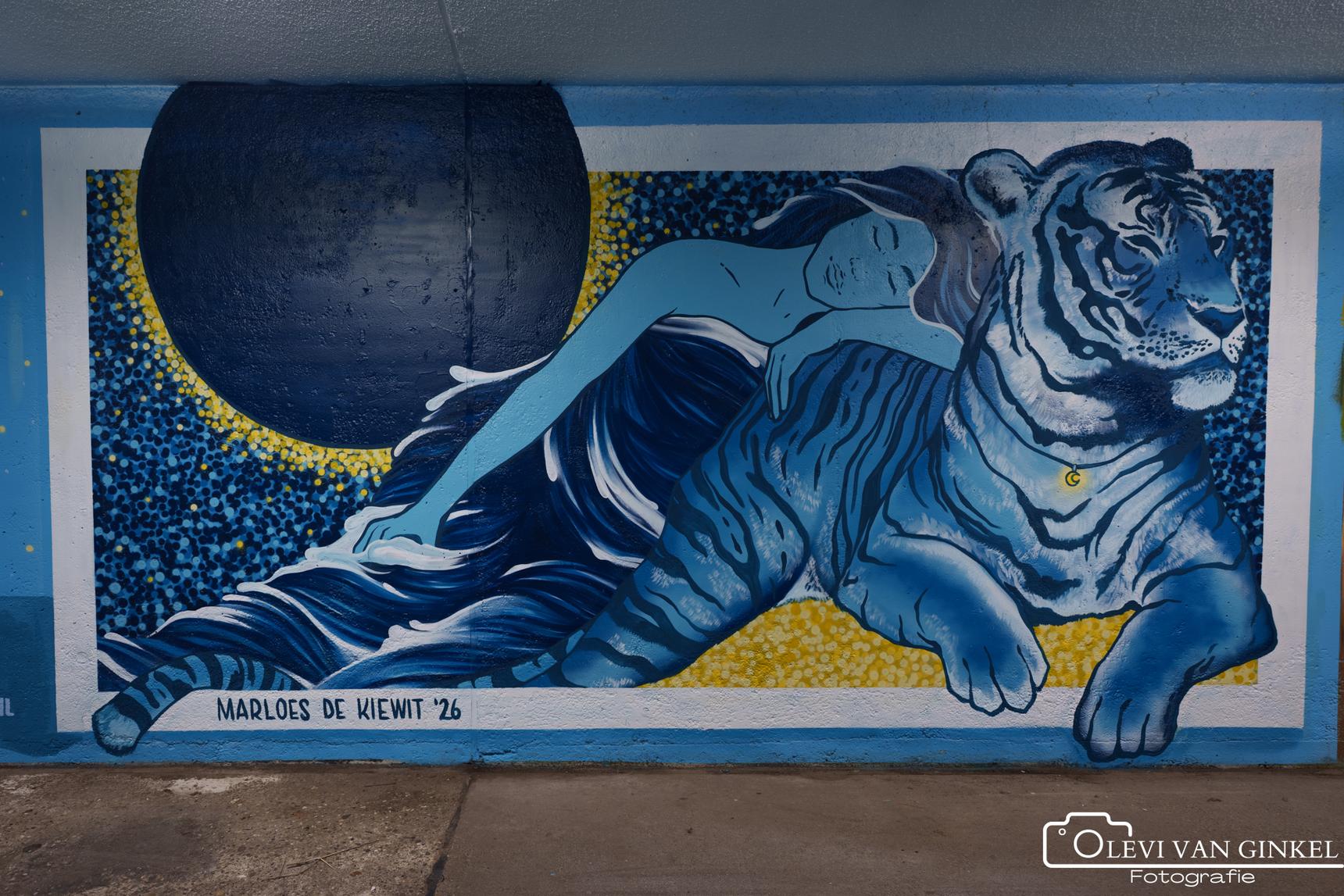 Zmaja, Marloes De Kiewit, Laxmi Manuela, Simian Switch, VAAF, Toscanabanana, Sokaris, Anouk Brand, Lucile Van Laecken, Rutger Termohlen, Sowet, Zark, Studio mutoni, Sasko, Kseniia Nel—Bospoorttunnel 'Wij eisen de nacht op'