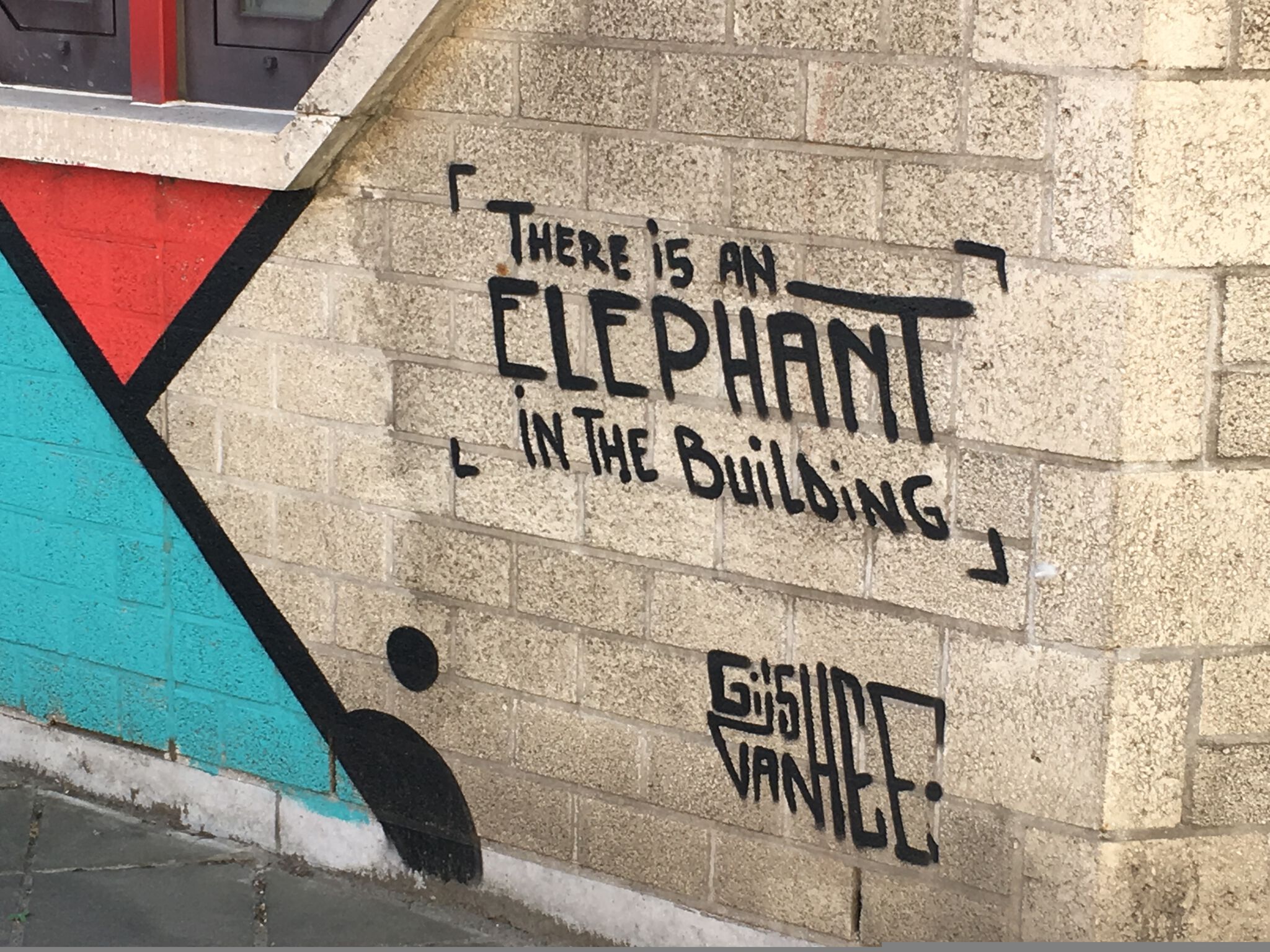 Gijs Vanhee&mdash;There is an elephant in the building