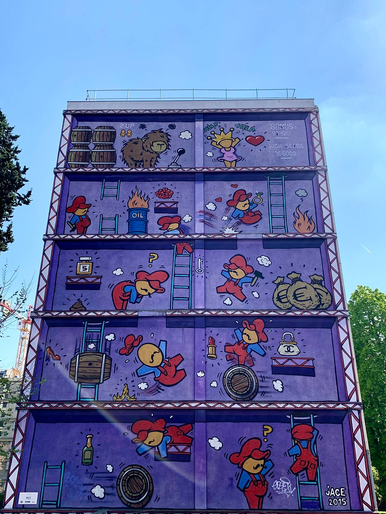 Super Mario by JACE - Street Art Cities