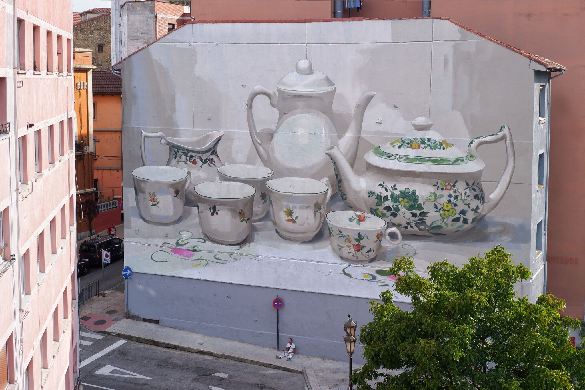 Manolo Mesa&mdash;Mural dedicado a la loza de San Claudio