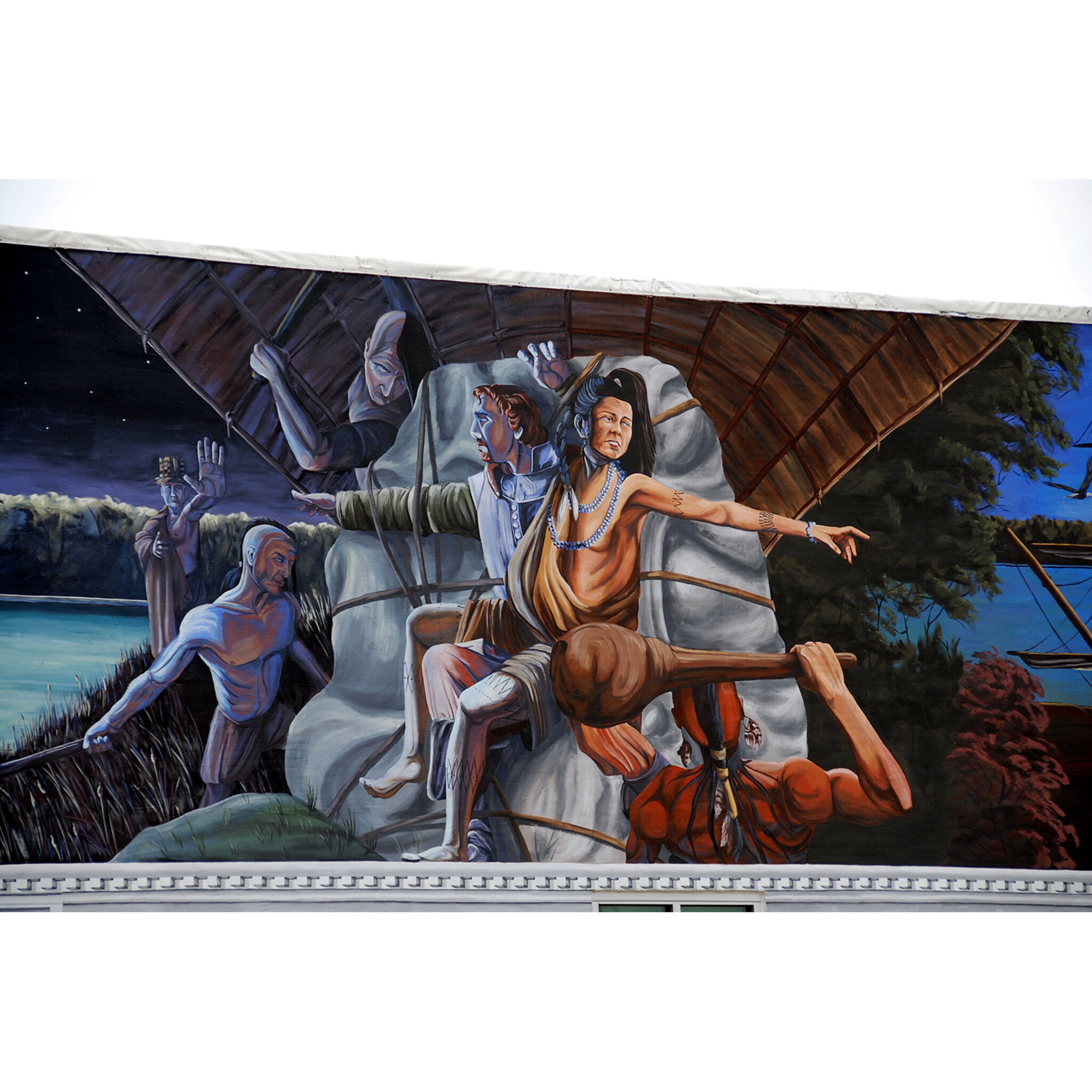 Murals of Baltimore&mdash;Life and Legend of Pocahontas