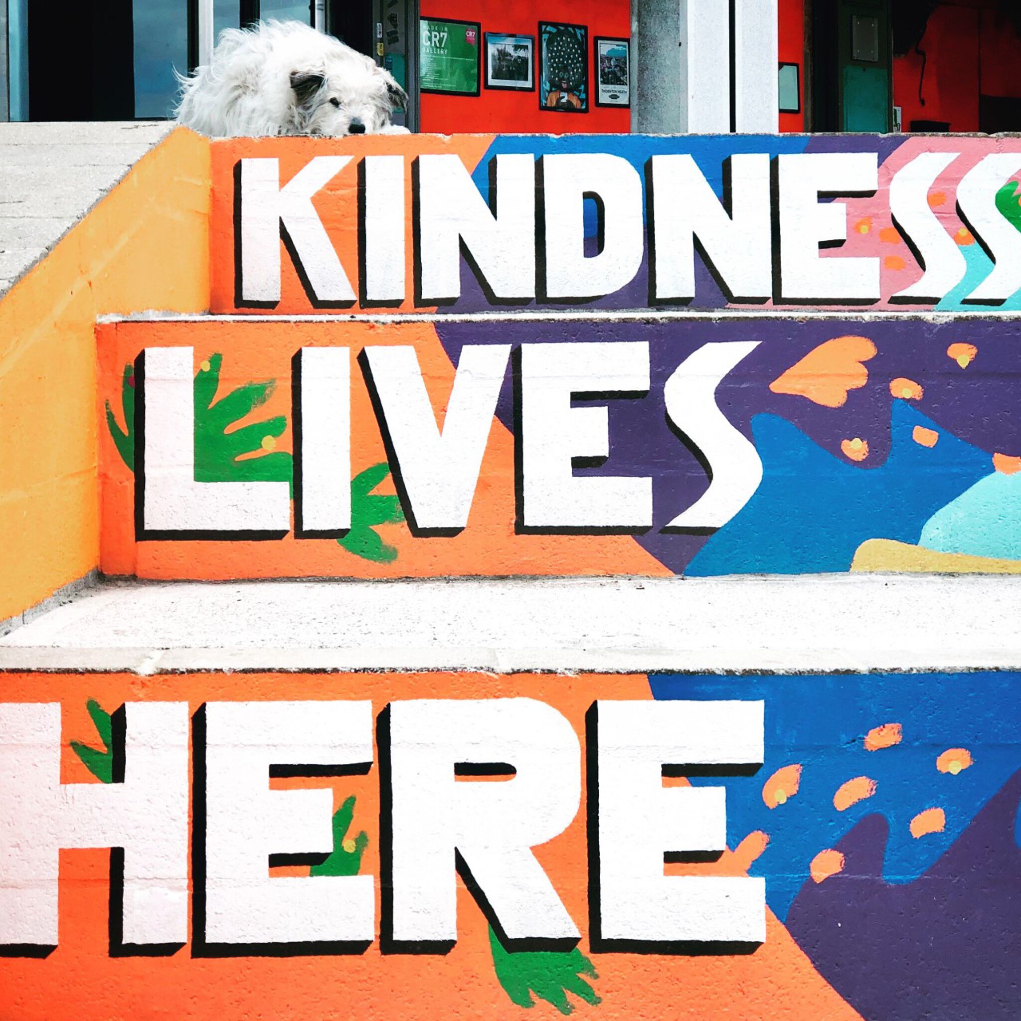 Van Dang, @FreeartUK, https://www.instagram.com/freeartuk/, https://freeart.org.uk/hope-not-hate/&mdash;Kindness Lives Here