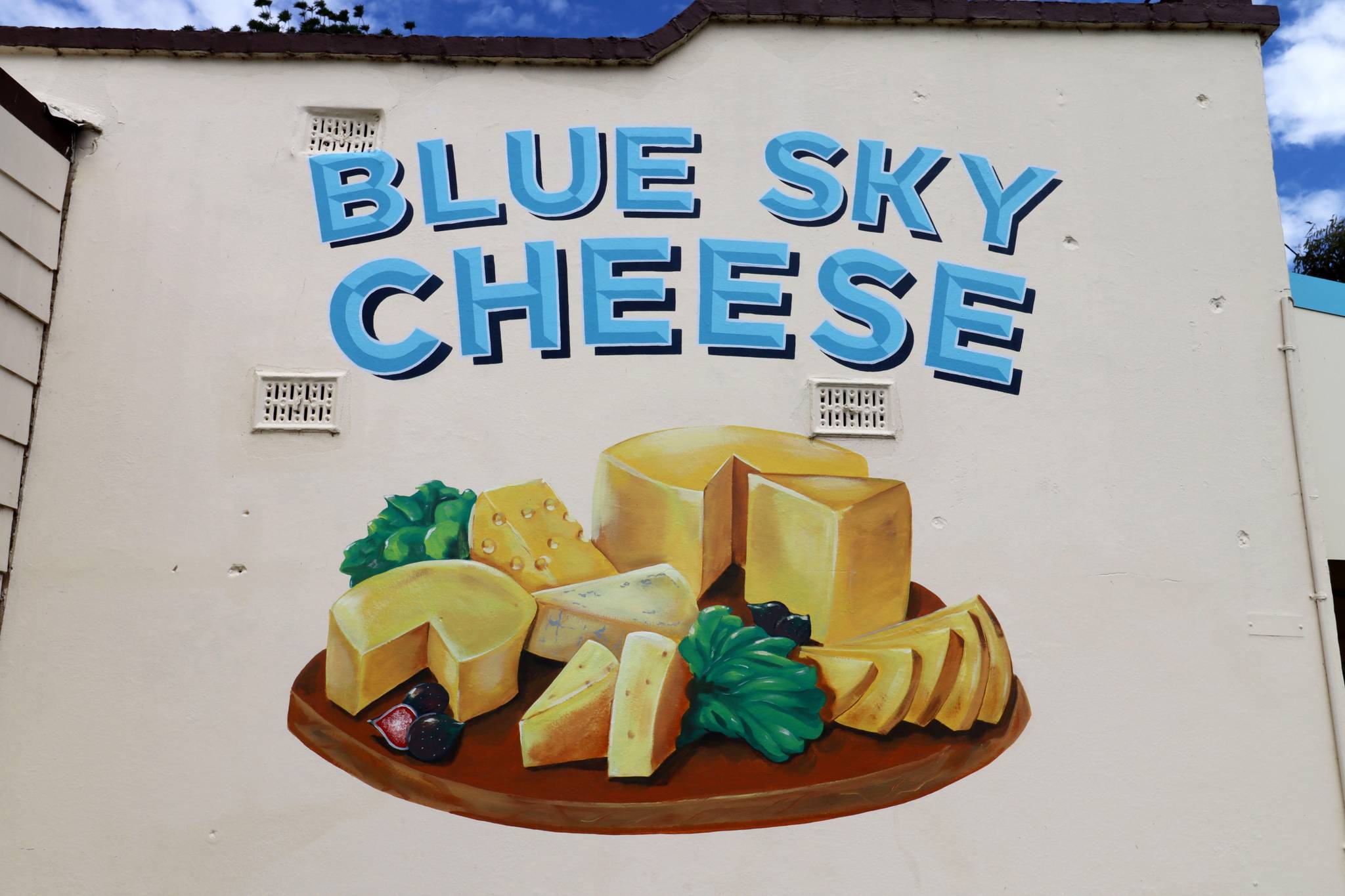 Solid Signs&mdash;Blue Sky Cheese