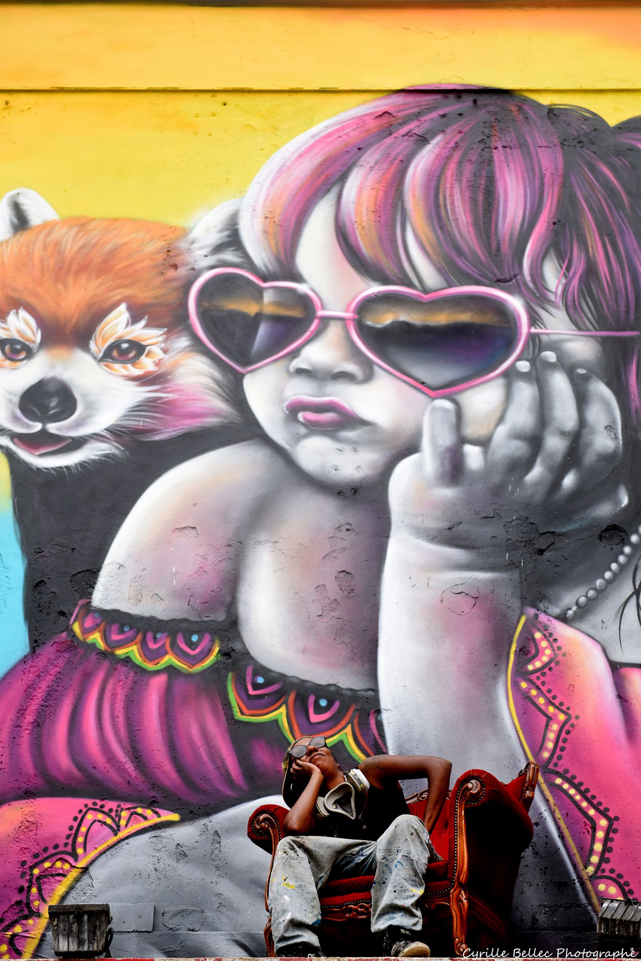 Doudou Style&mdash;Pinky Lady and her red panda
