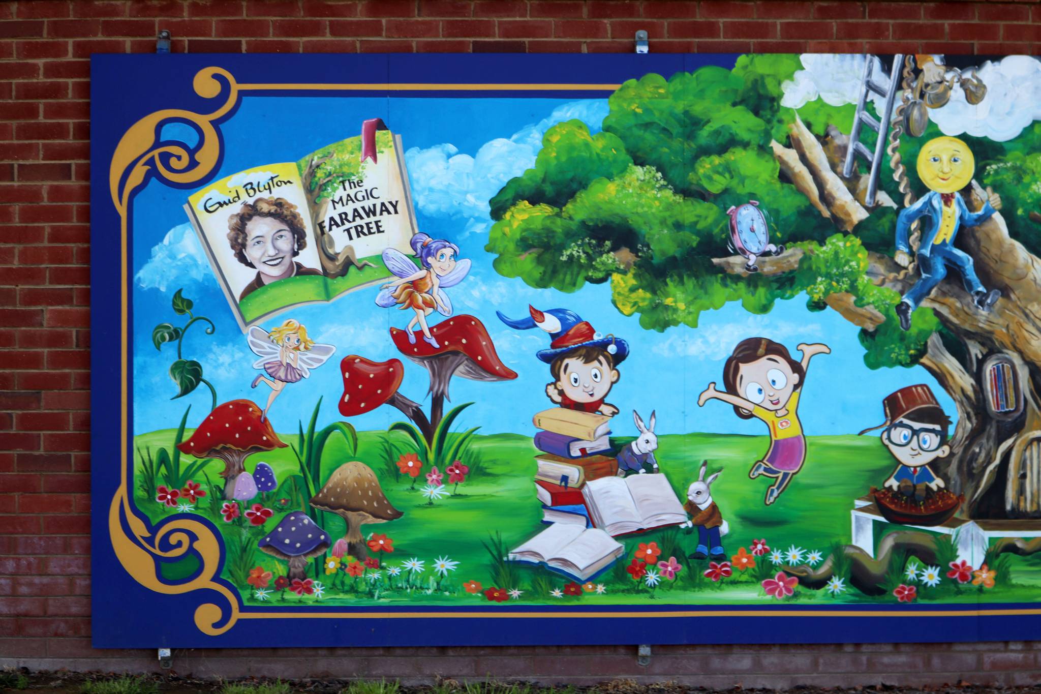 &mdash;School Children's Mural