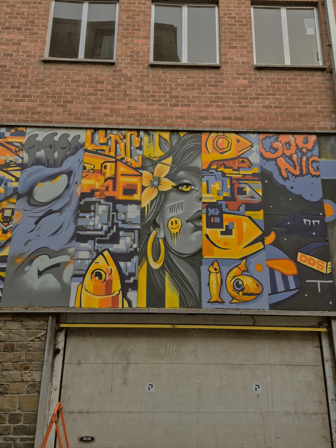Core246, Sowet, Zark, Ben Trakt, None, Force of Nature, Ducky Dog Show, Mister Gillus, Siger—VRAC out Wall