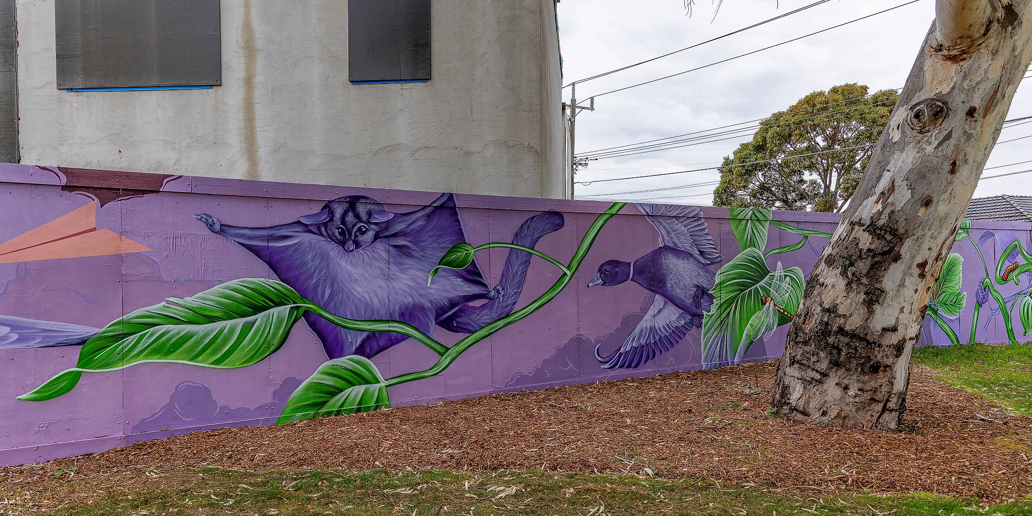 Alex Sugar&mdash;Fisher Reserve Playground - Mural 2