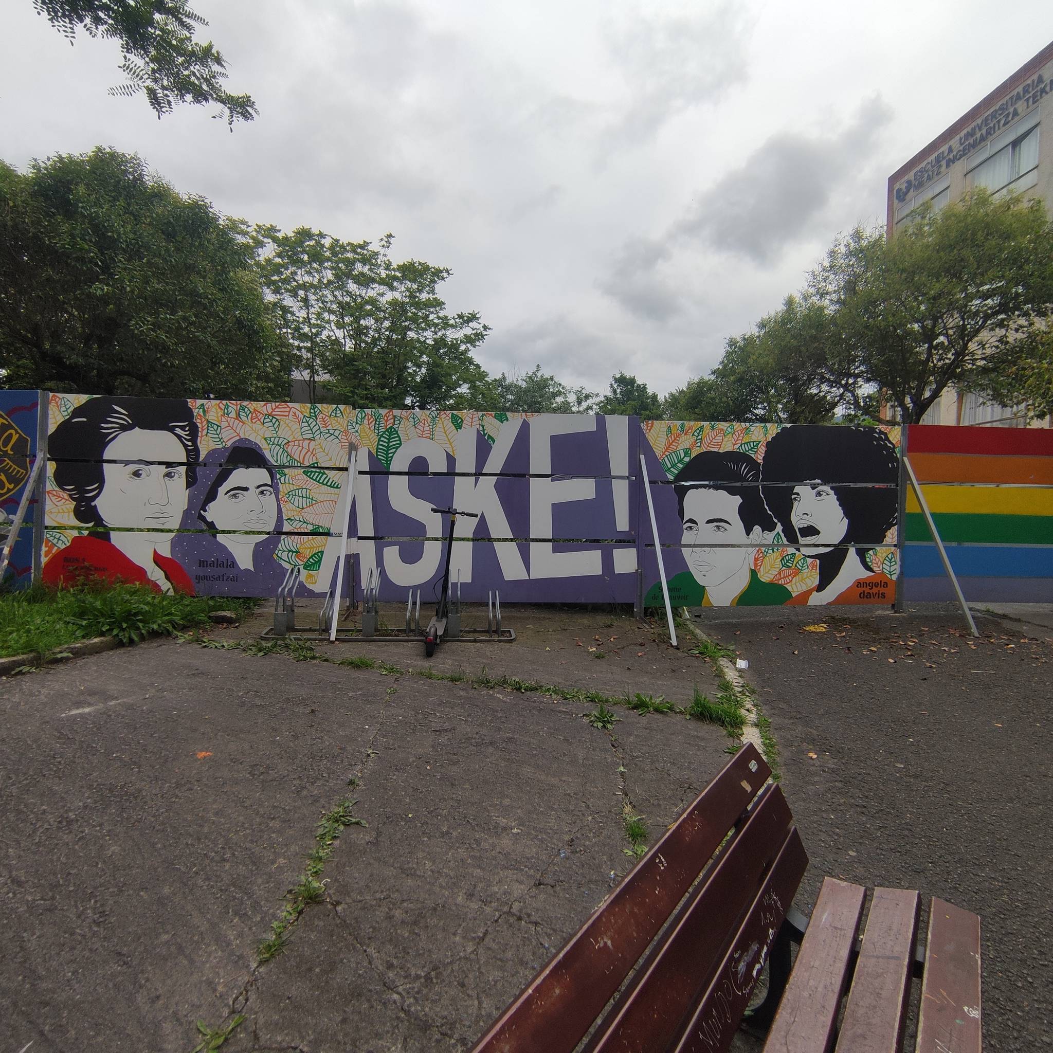  students of the Trueba public high school in Barakaldo&mdash;Aske