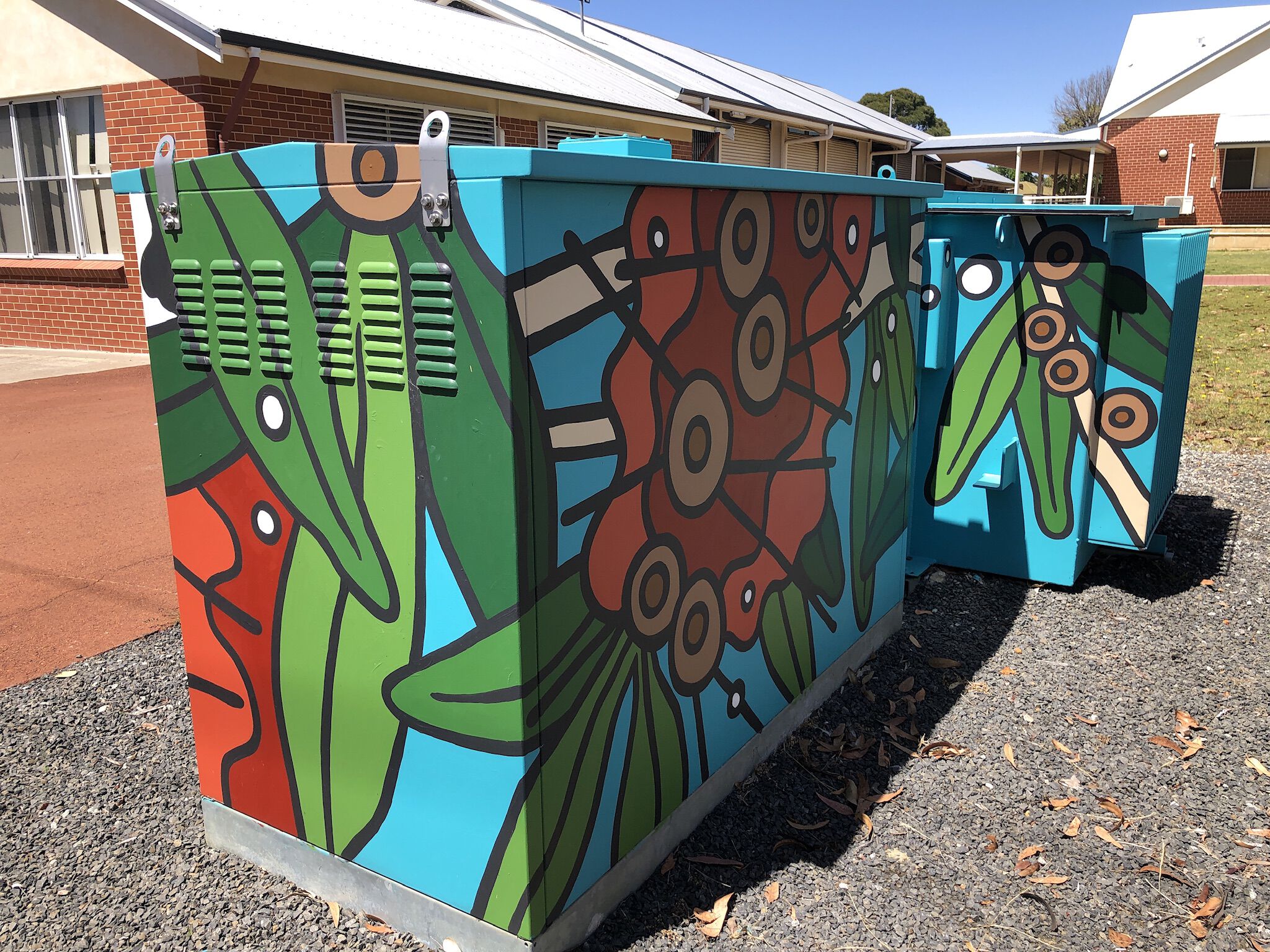 Australian Silo Art Trail, Mel McVee, Melski&mdash;St Patrick’s Primary School