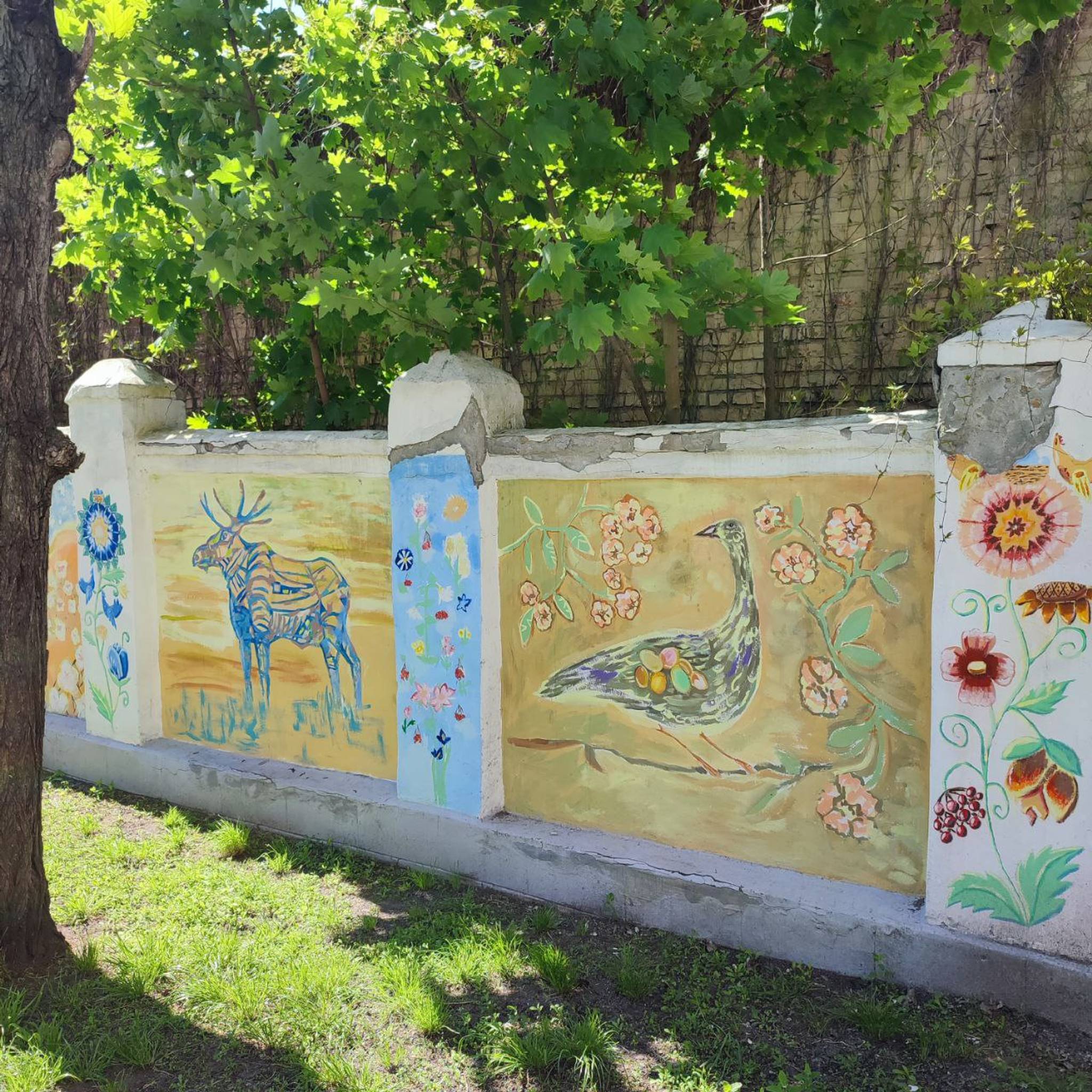 Unknown - Kremenchuk&mdash;Children's murals in the City Park