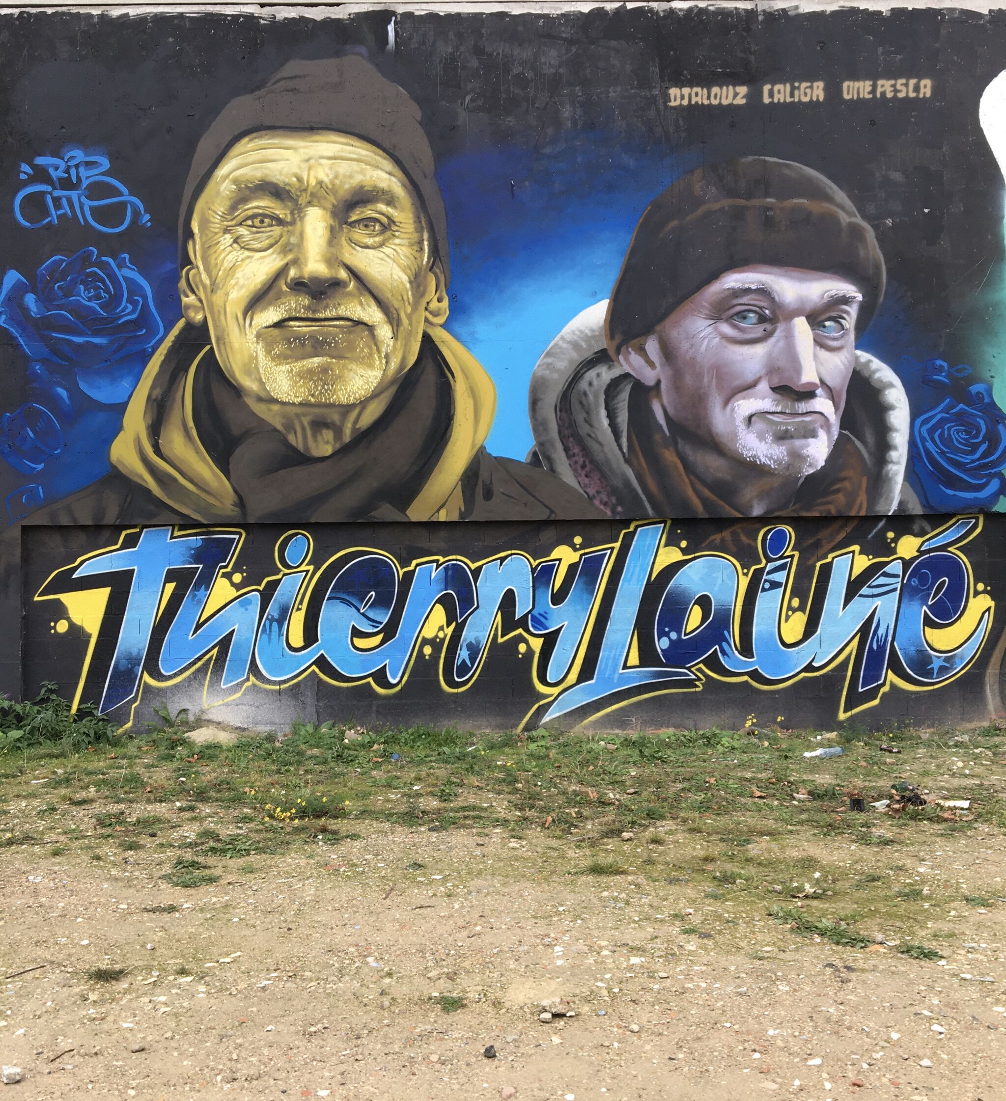 Djalouz, Caligr, One Pesca&mdash;A tribute to Thierry Lainé