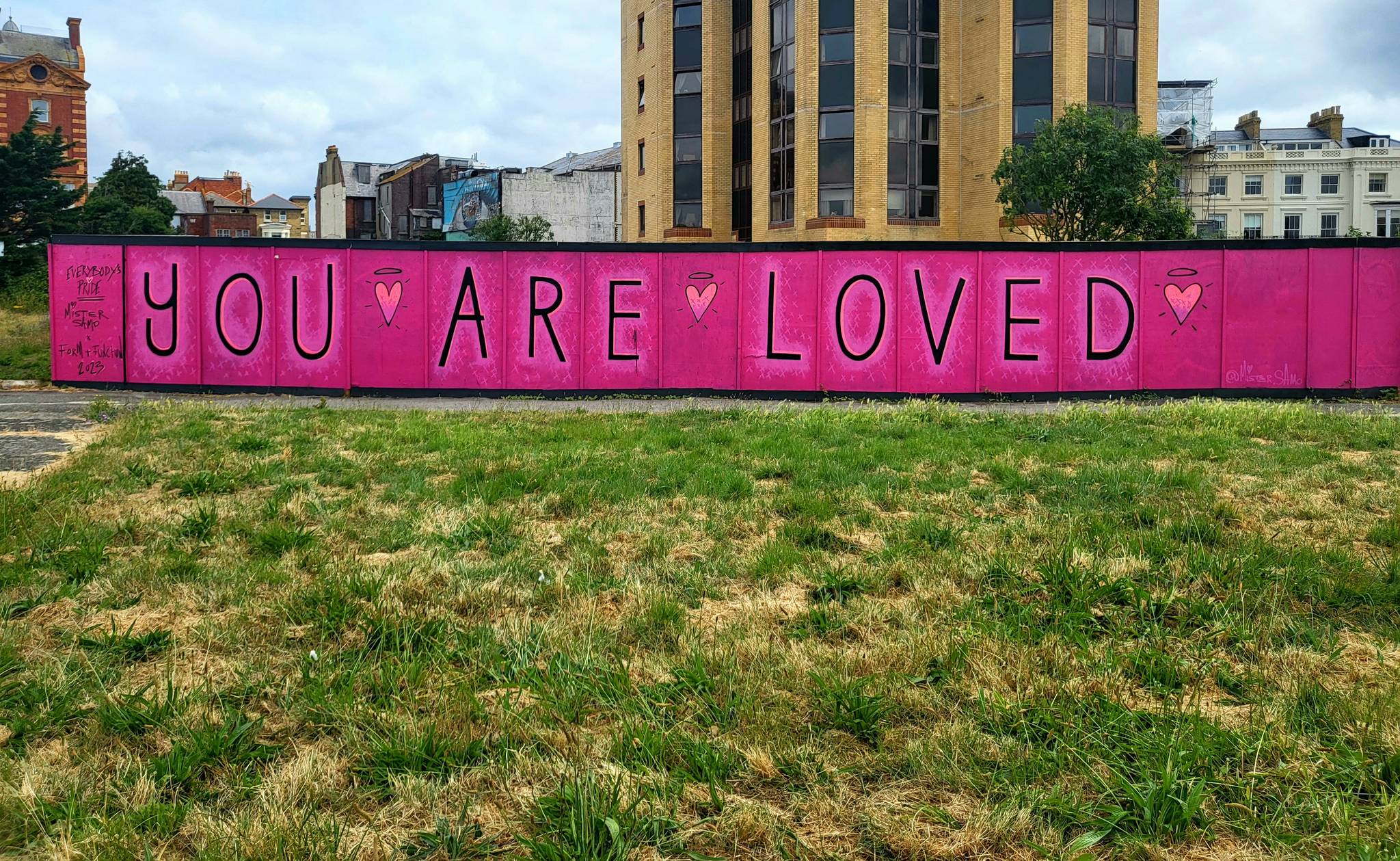 thisismidge, Mistersamo, My Dog Sighs&mdash;Portsmouth Pride Mural 