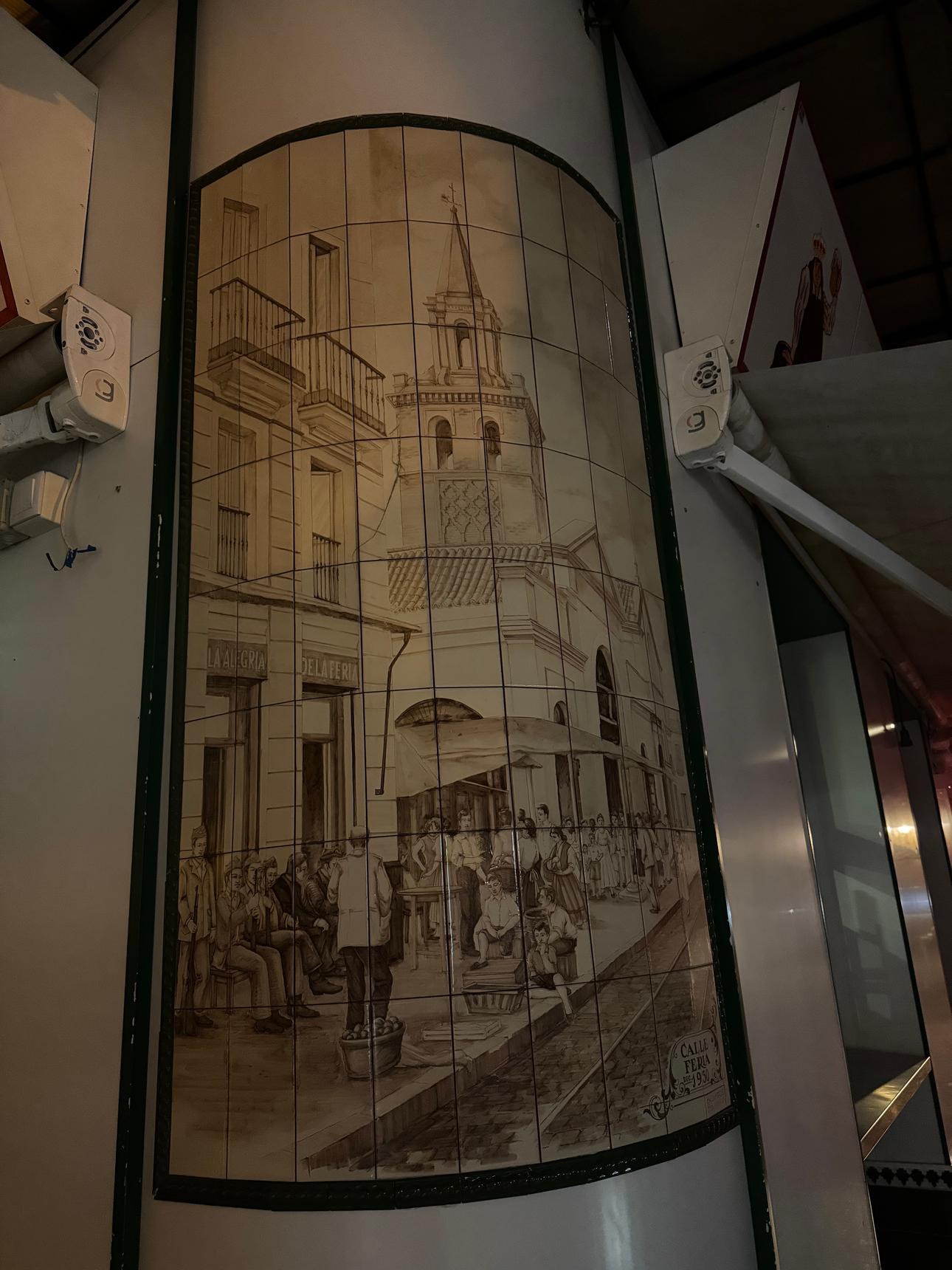 Cerámica Campos—Calle Feria, 1930