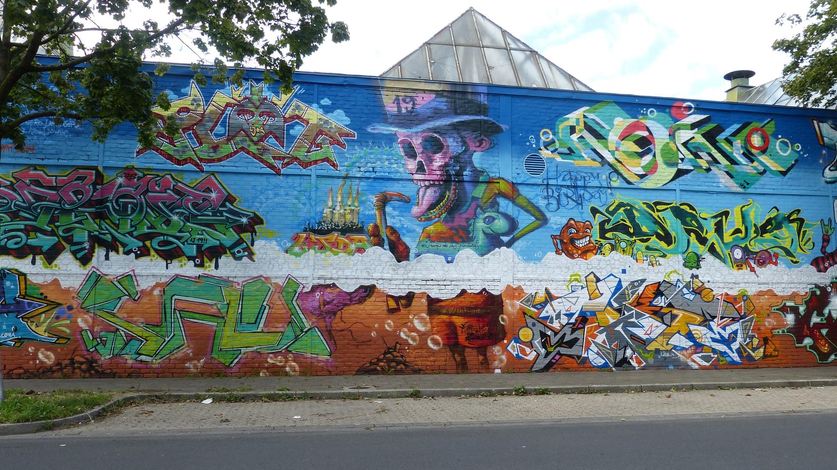 —LJDA 19 Anniversary Graffiti Wall for 40° Festival 2015