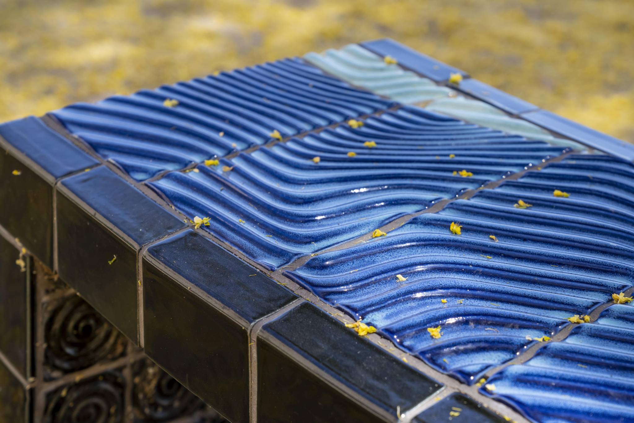 Susan Berzelius, Steven Fitch, Kathleen Escobedo, Alvin Pace, Ted Wolter&mdash;Hamilton Library - Benches