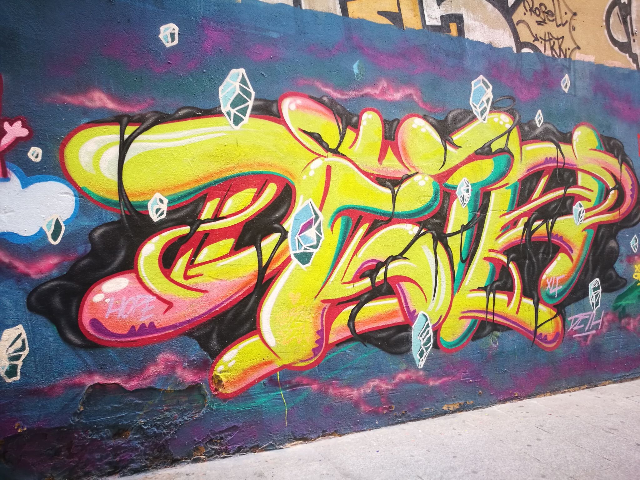 Deih&mdash;XLF Graffiti Wall