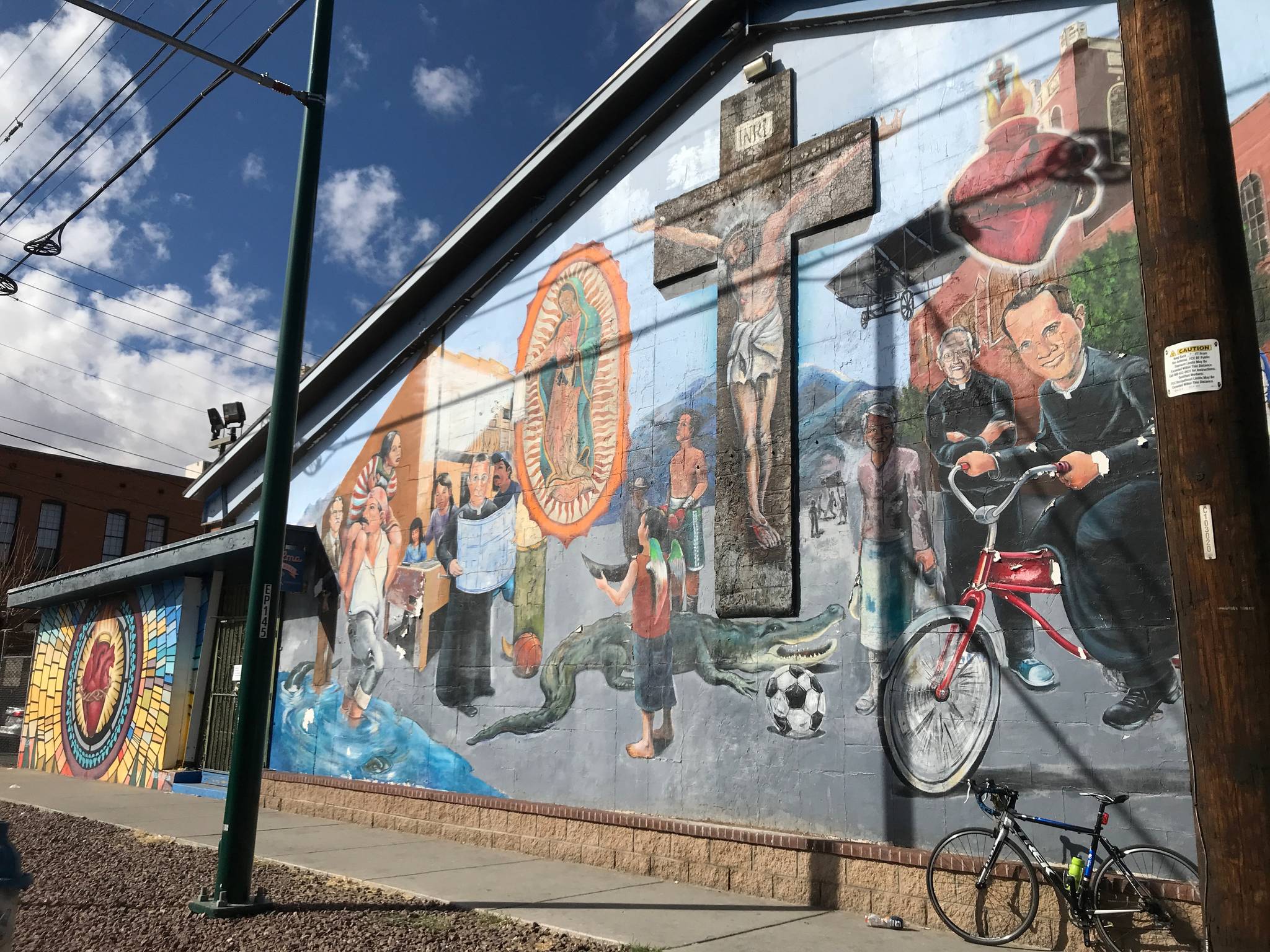 Francisco Delgado, Mauricio Olague&mdash;Sagrado Corazon Catholic Church Mural