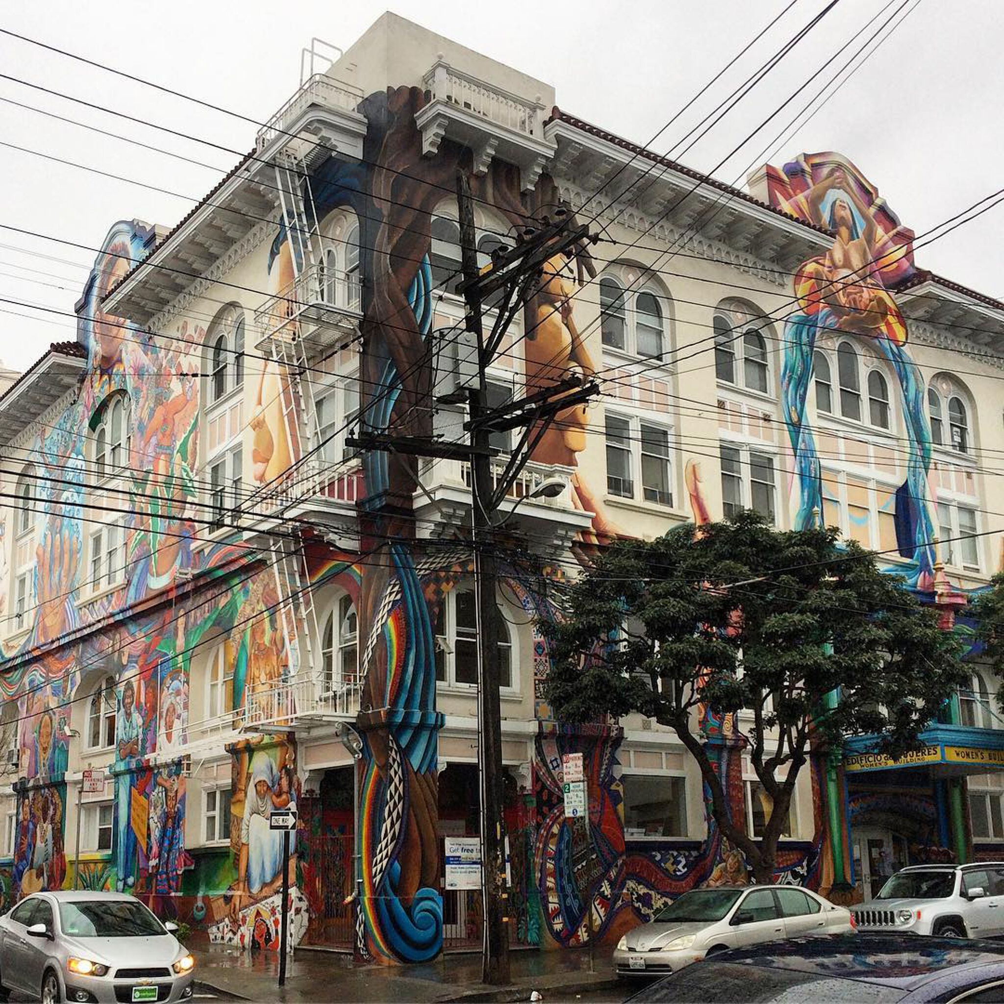 Precita Eye Muralist&mdash;The Women's Building