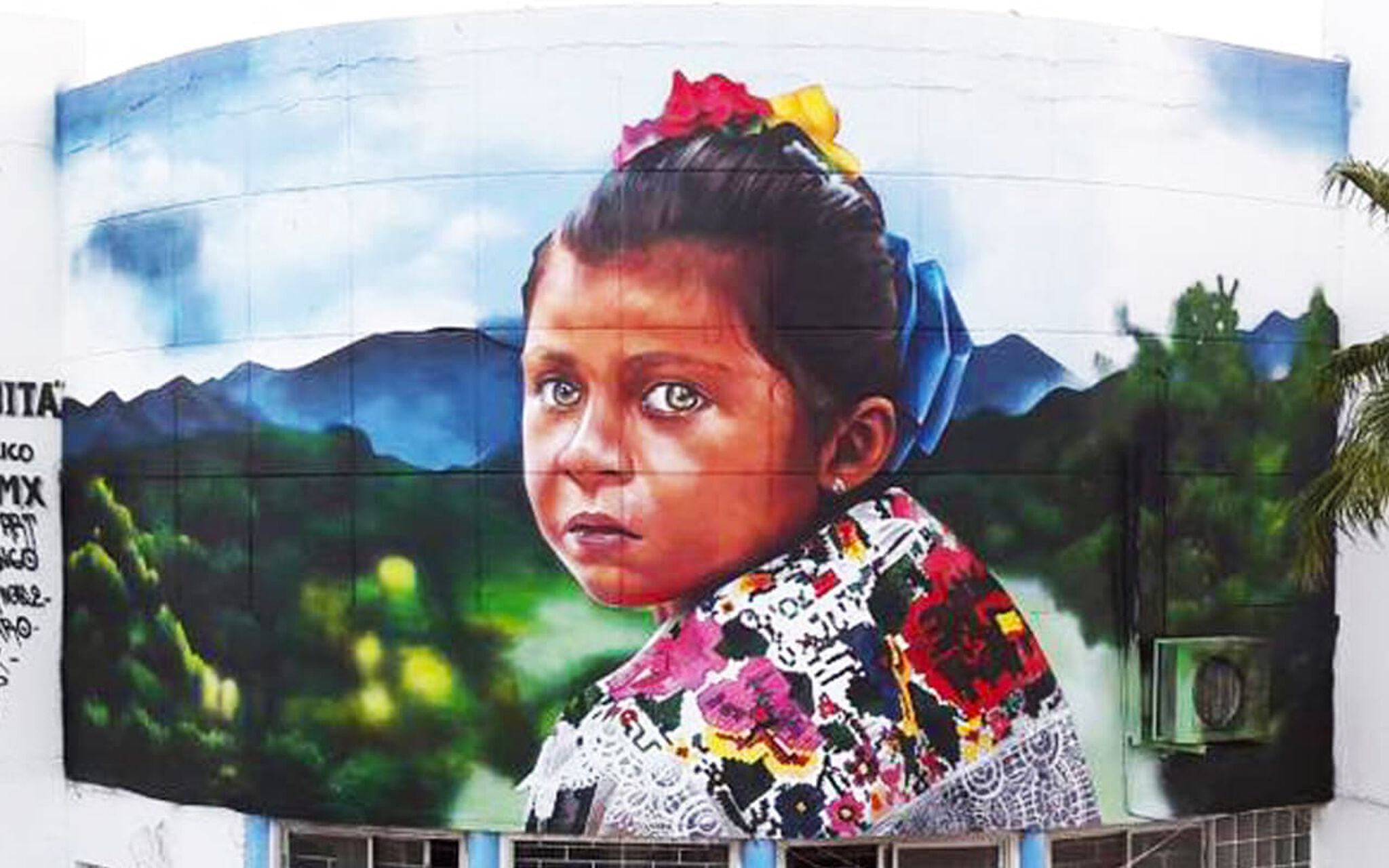 Street Art Chilango&mdash;Niña Bonita