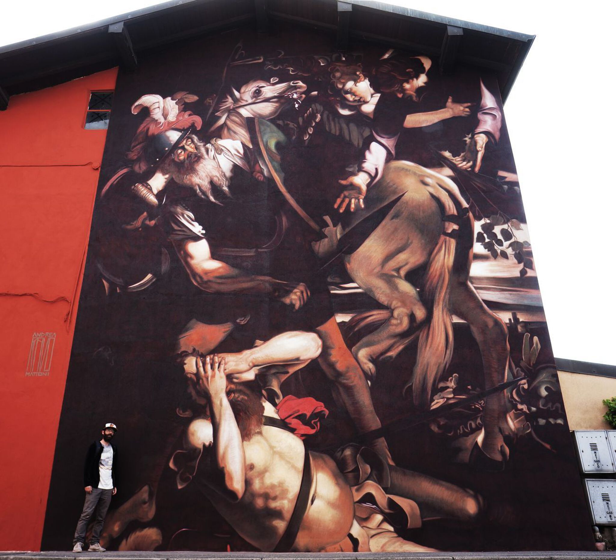 Andrea Ravo Mattoni&mdash;Caravaggio: Conversione di San Paolo