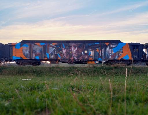 22 meters wagon for art on train