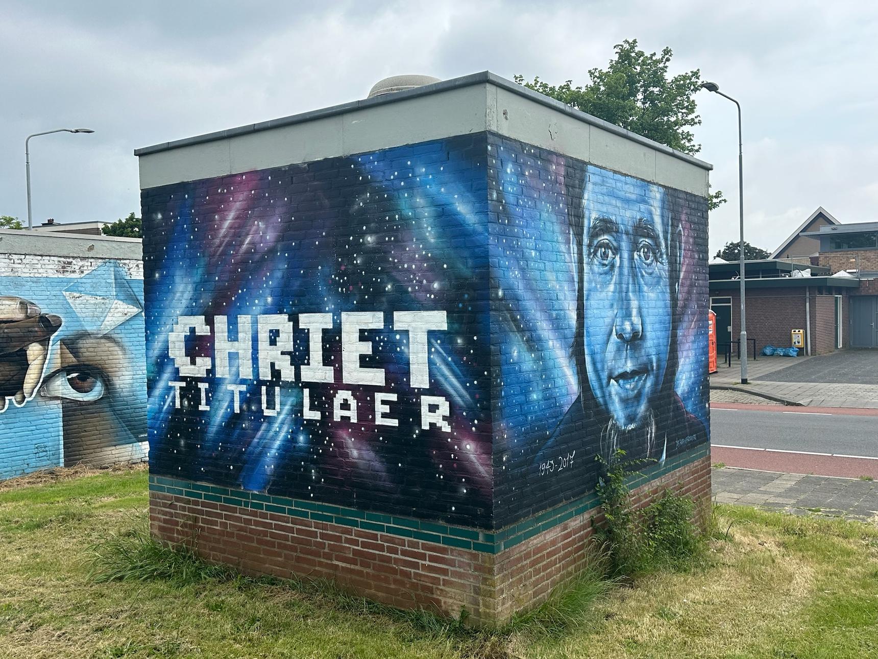 Jos Hoppenbrouwers—Chriet Titulaer graffiti memorial