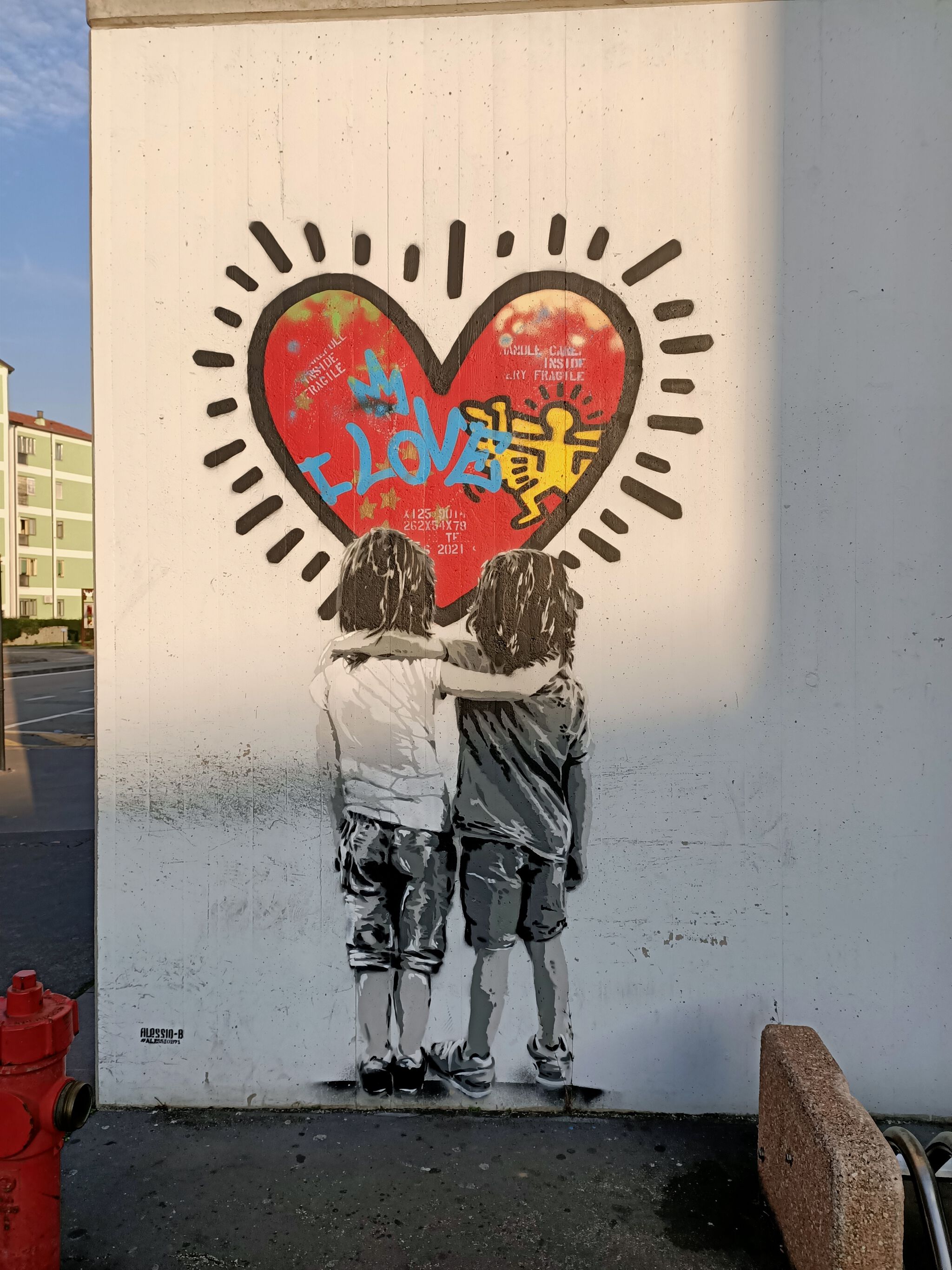 Pop Love By Alessio-B - Street Art Cities