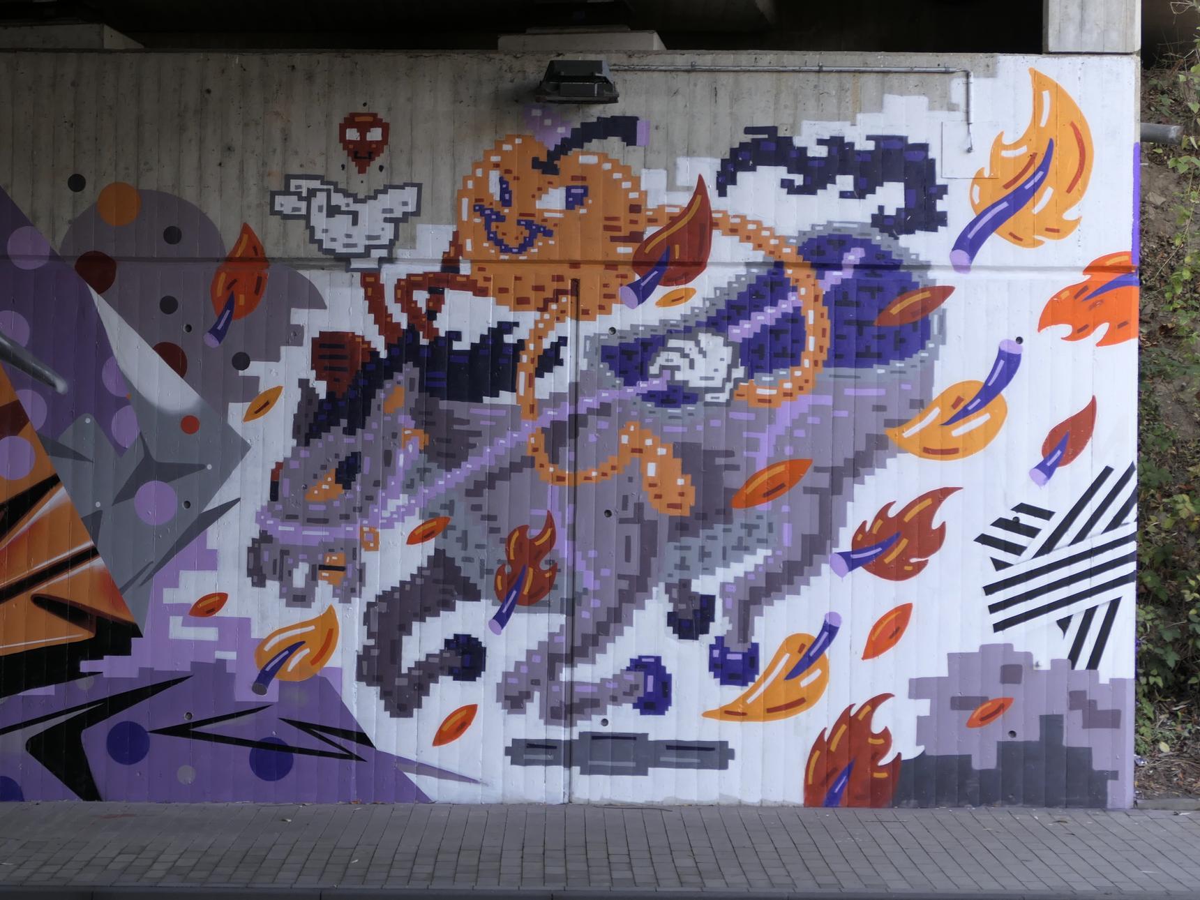 DXTR the weird—Poststraße Underpass
