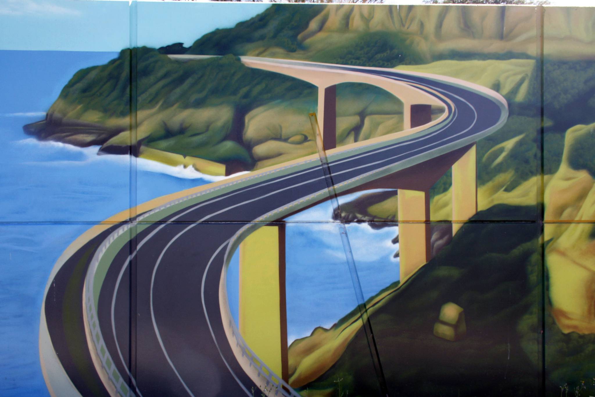 Urban Art Australia&mdash;Seacliff Bridge