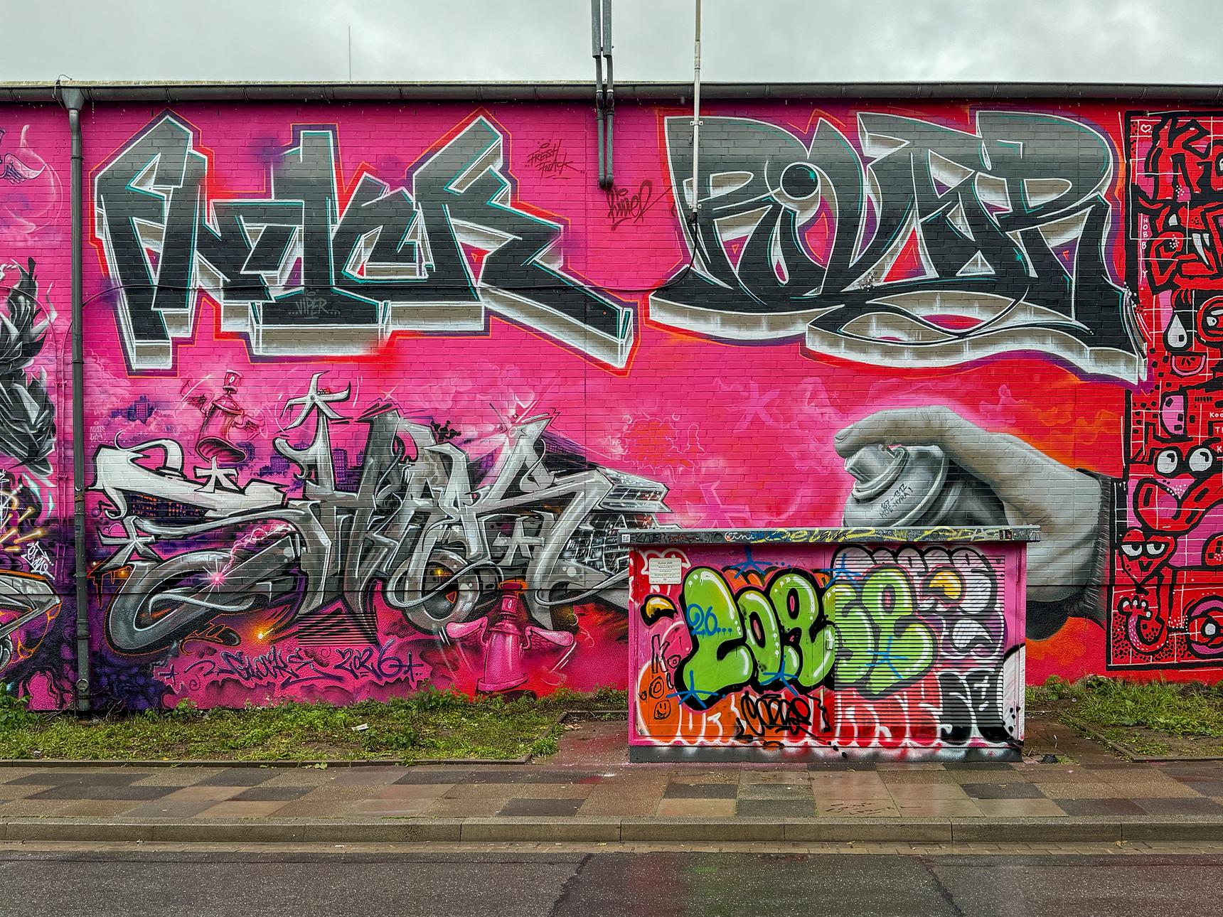 Diverse—Glocksee Festival Wall 3