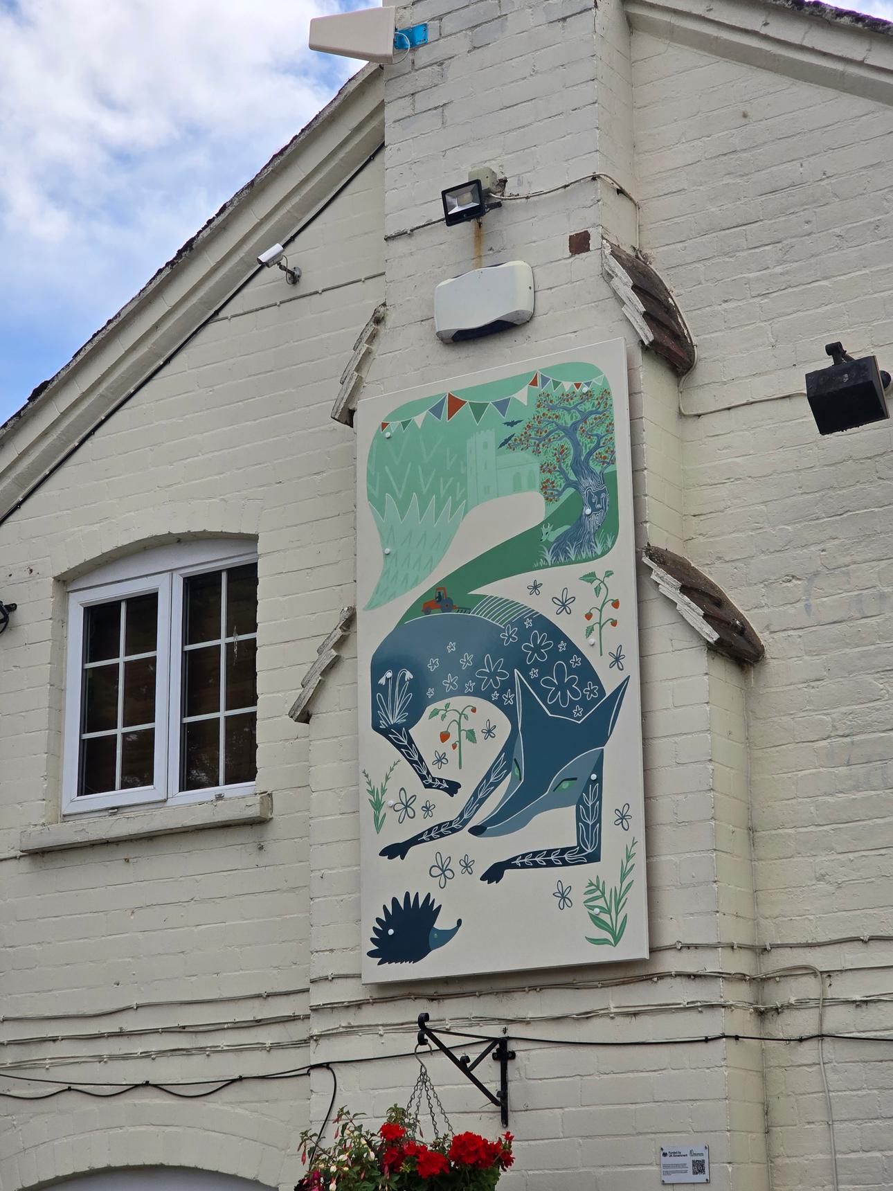 Michelle Abrahall—The Fox at Loxley Mural