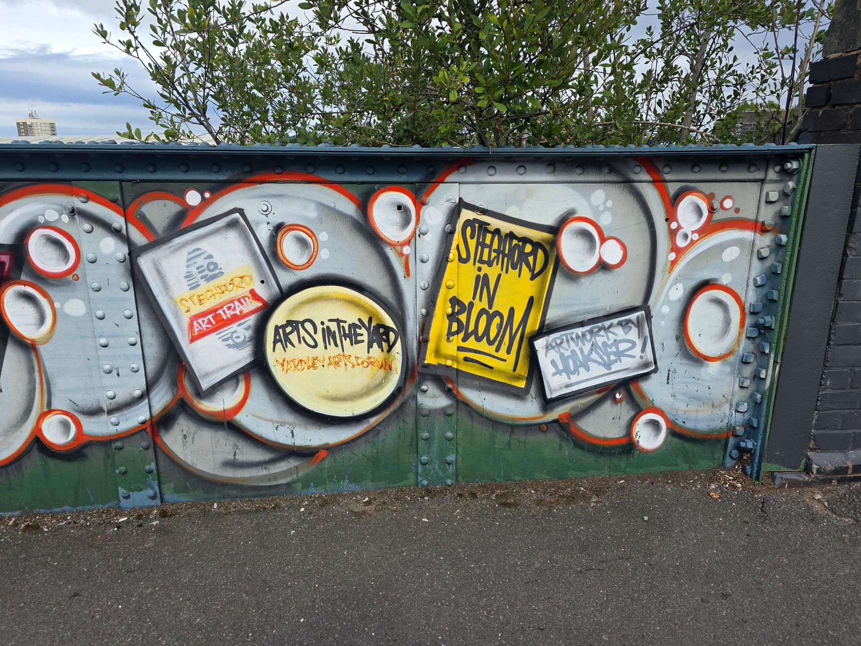 Hoakser—Stechford Train Station Mural