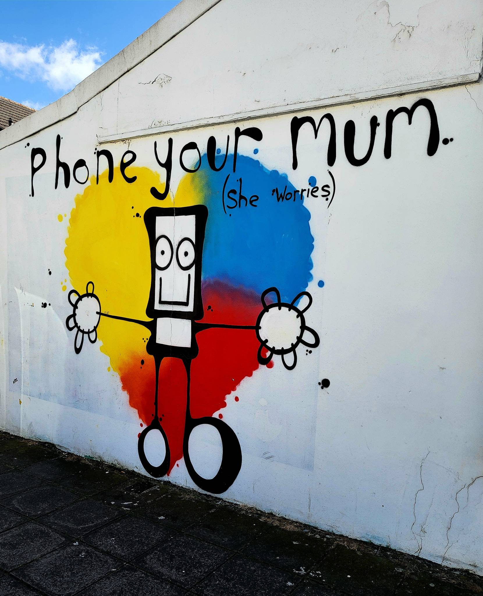 My Dog Sighs&mdash;Phone Your Mum (she worries) 