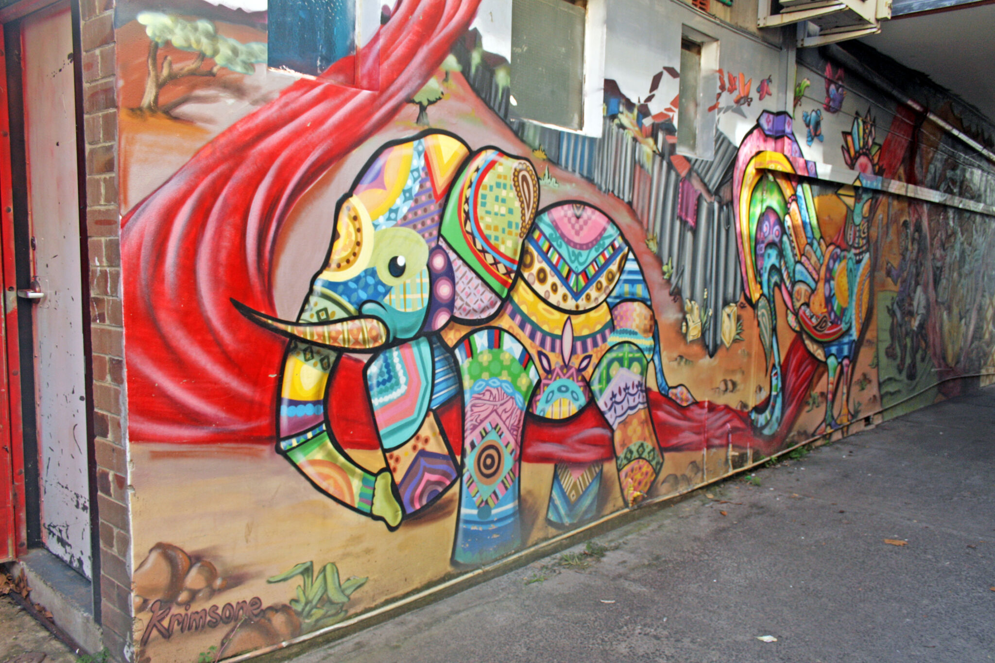 Krimsone&mdash;Fair Trade Mural