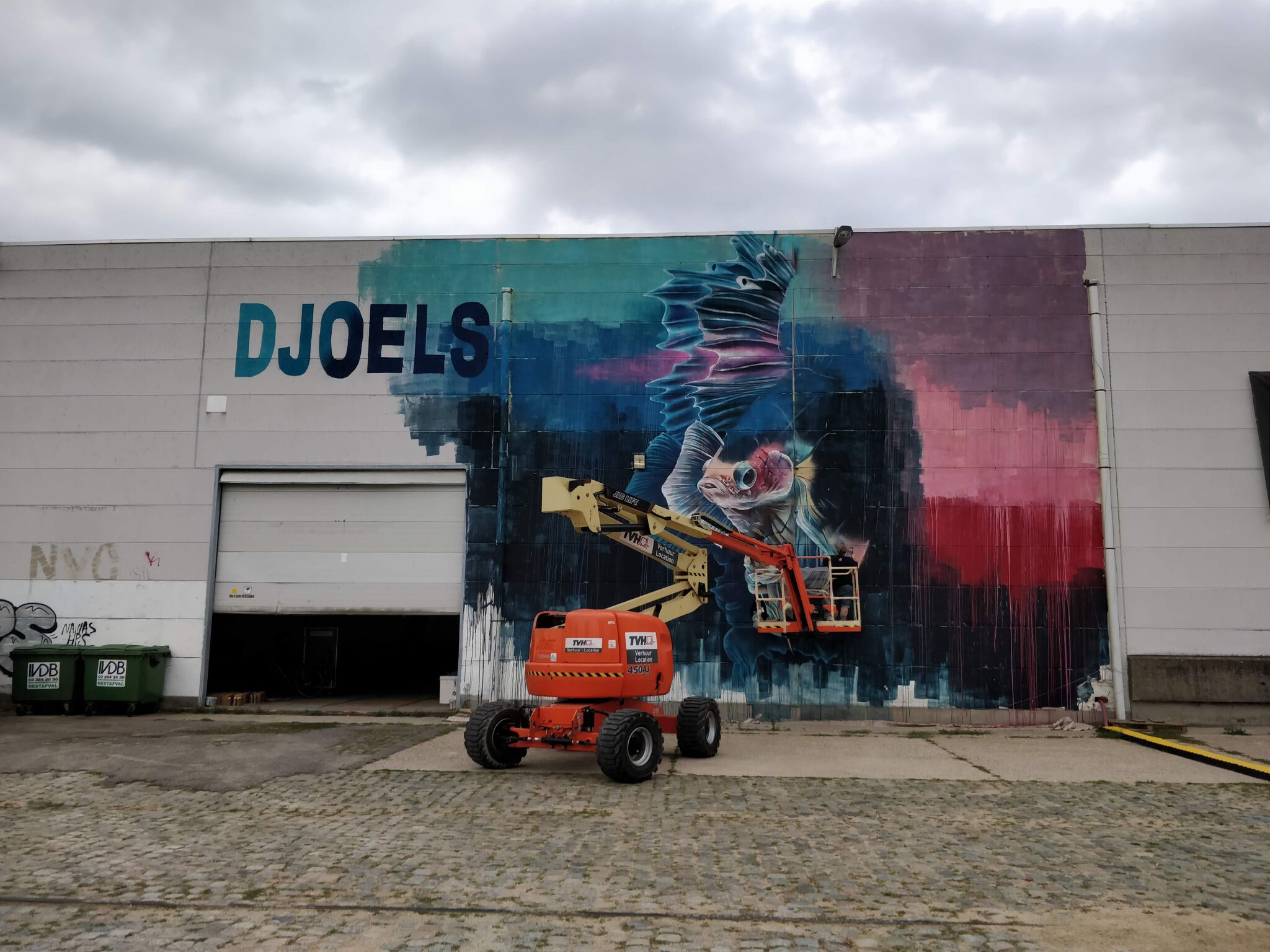 Djoels, Street Art Antwerp&mdash;Tizarte 2018 - Basje