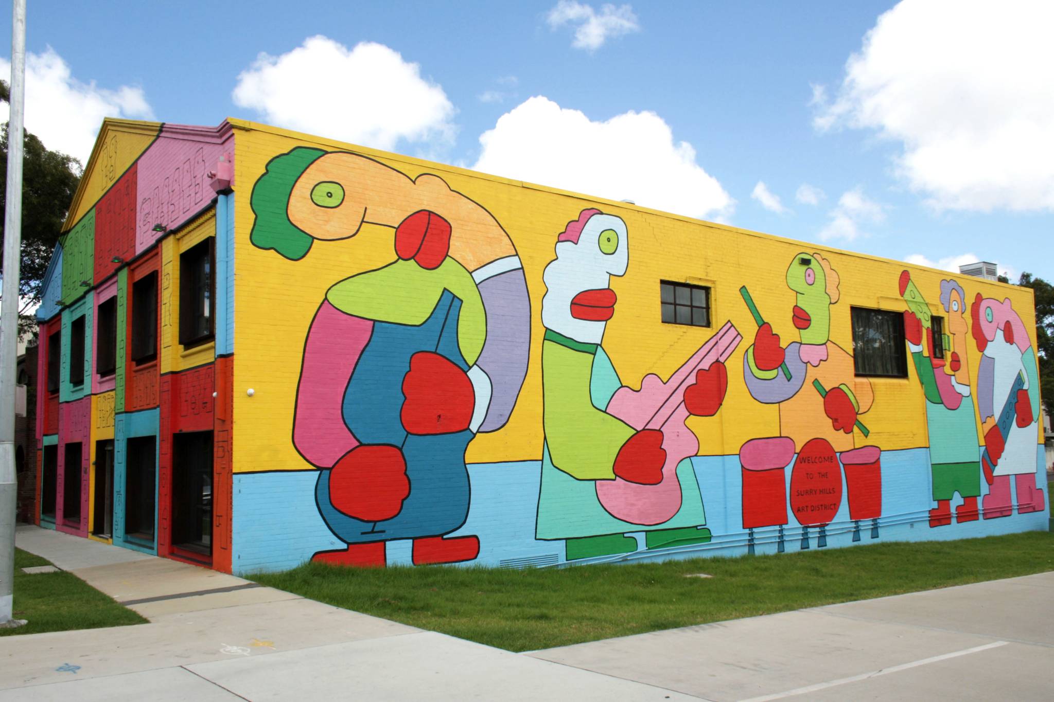 Thierry Noir&mdash;The Colourful House of Surry Hills