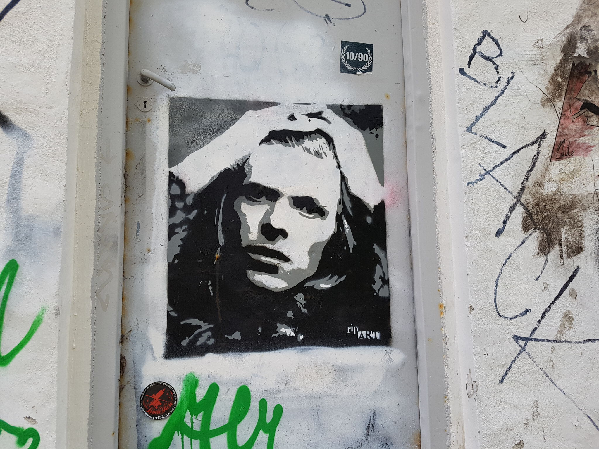 RIP_streetart&mdash;David Bowie