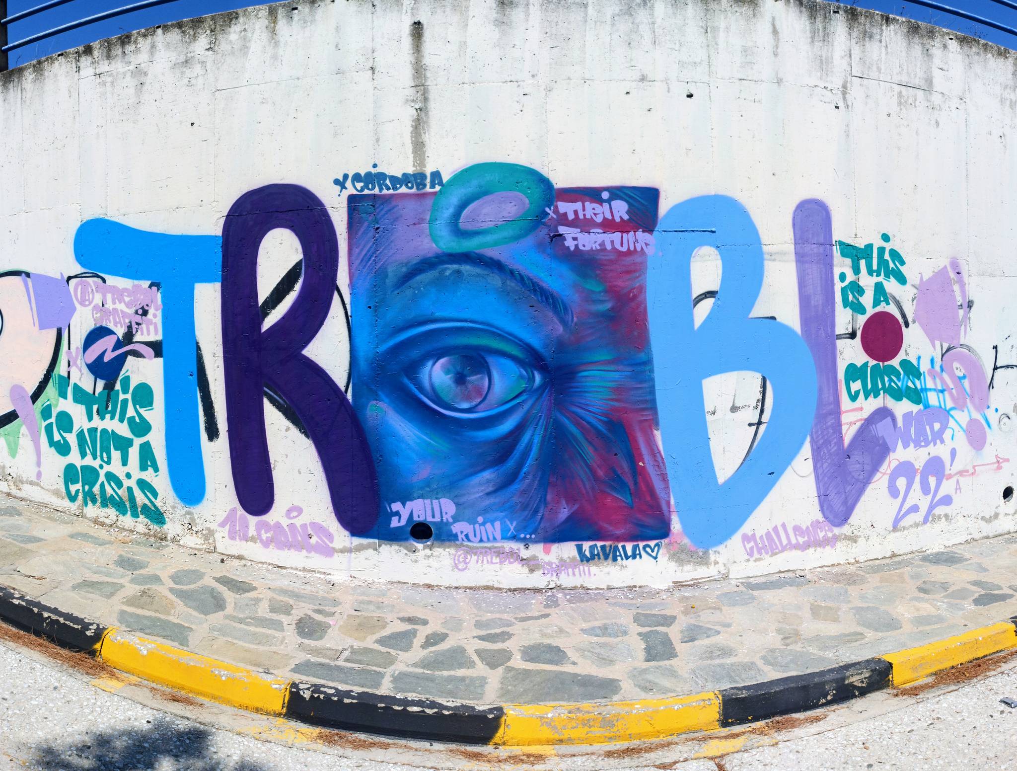 Trébol&mdash;Blue 